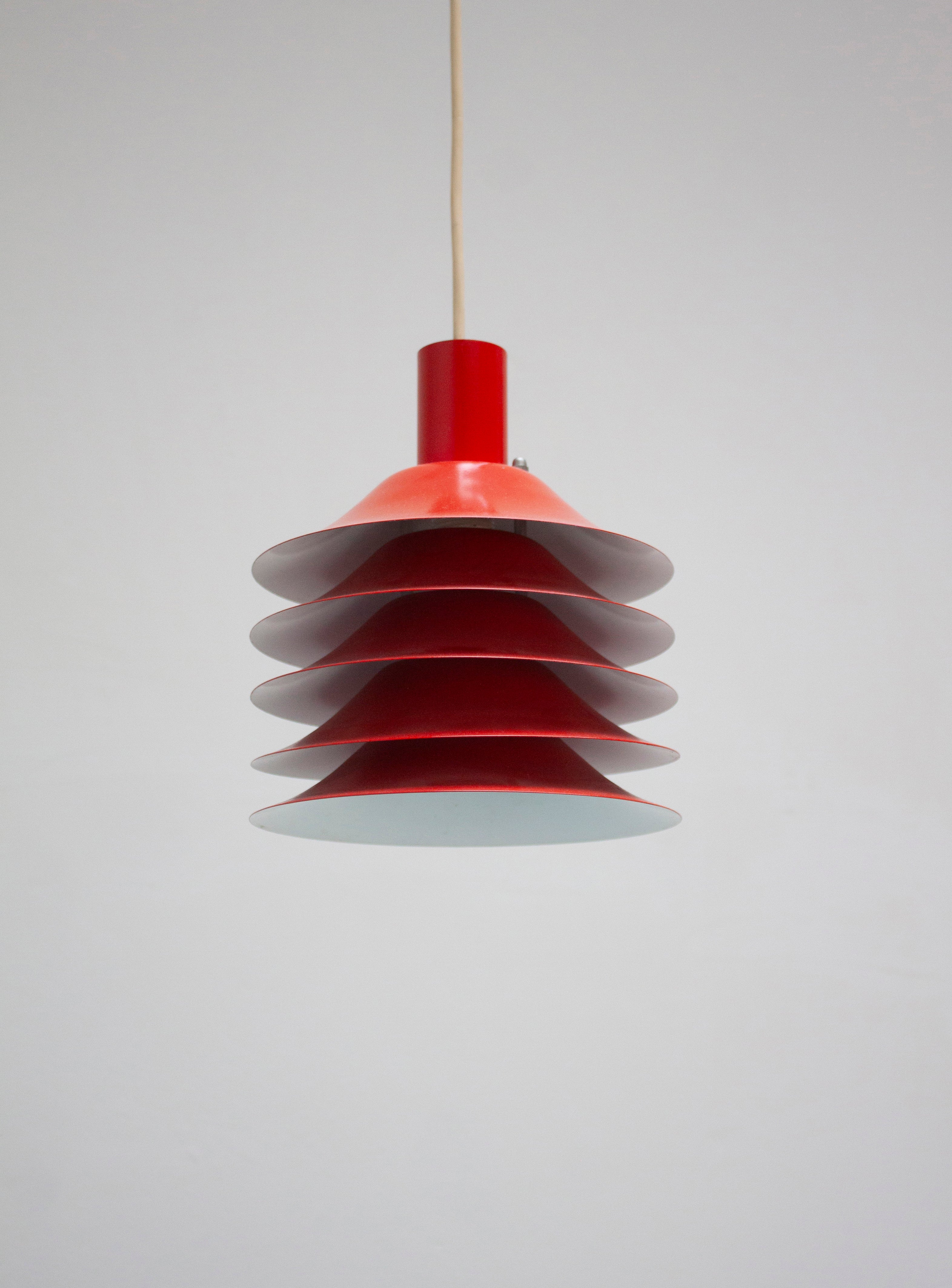 Abo Randers Model R28 Pendant Lamp (Red) - Image 4