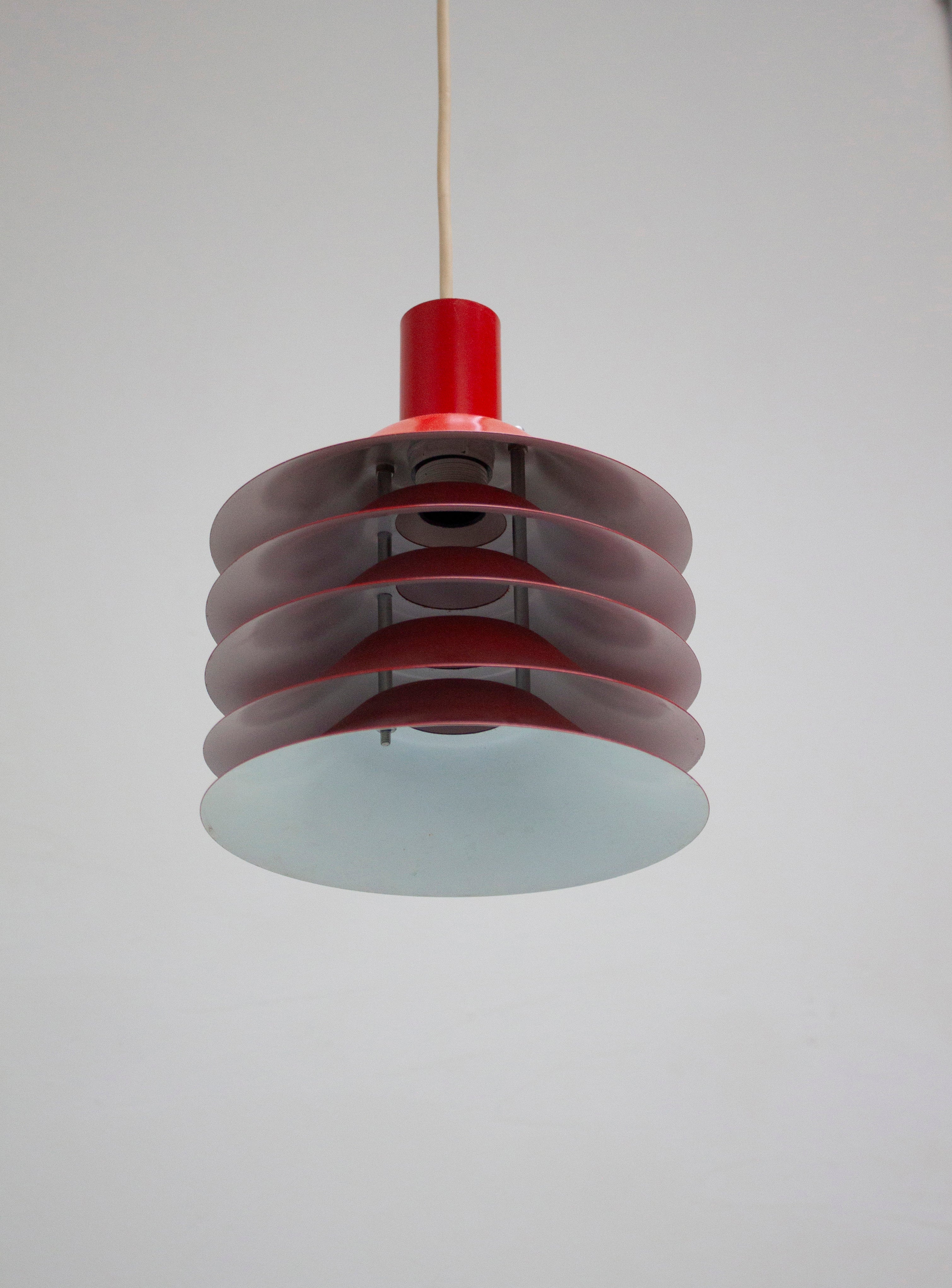 Abo Randers Model R28 Pendant Lamp (Red) - Image 9