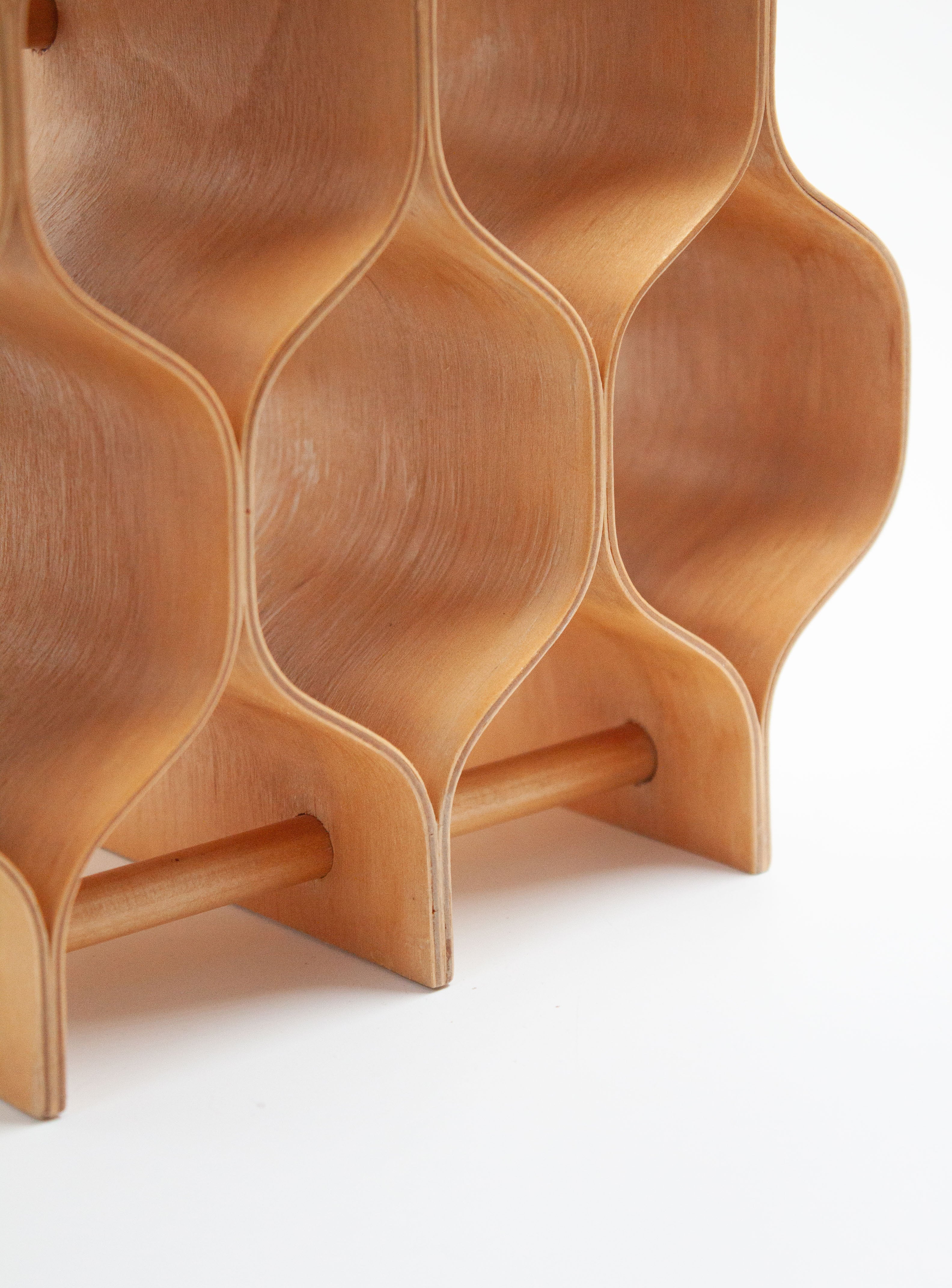 Ab Formträ Sculptural Wine Rack by Torsten Johansson - Image 10
