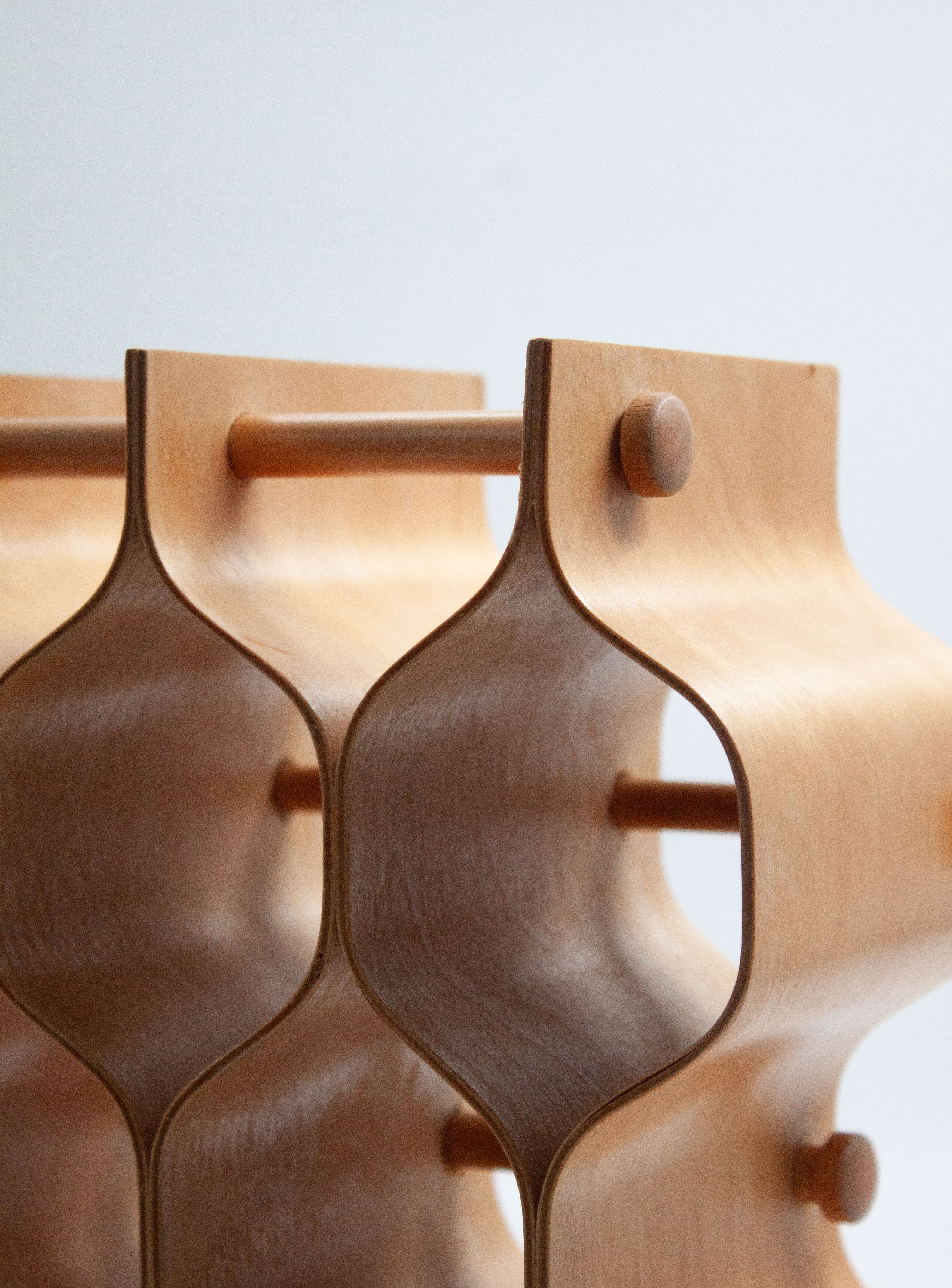 Ab Formträ Sculptural Wine Rack by Torsten Johansson - Image 12