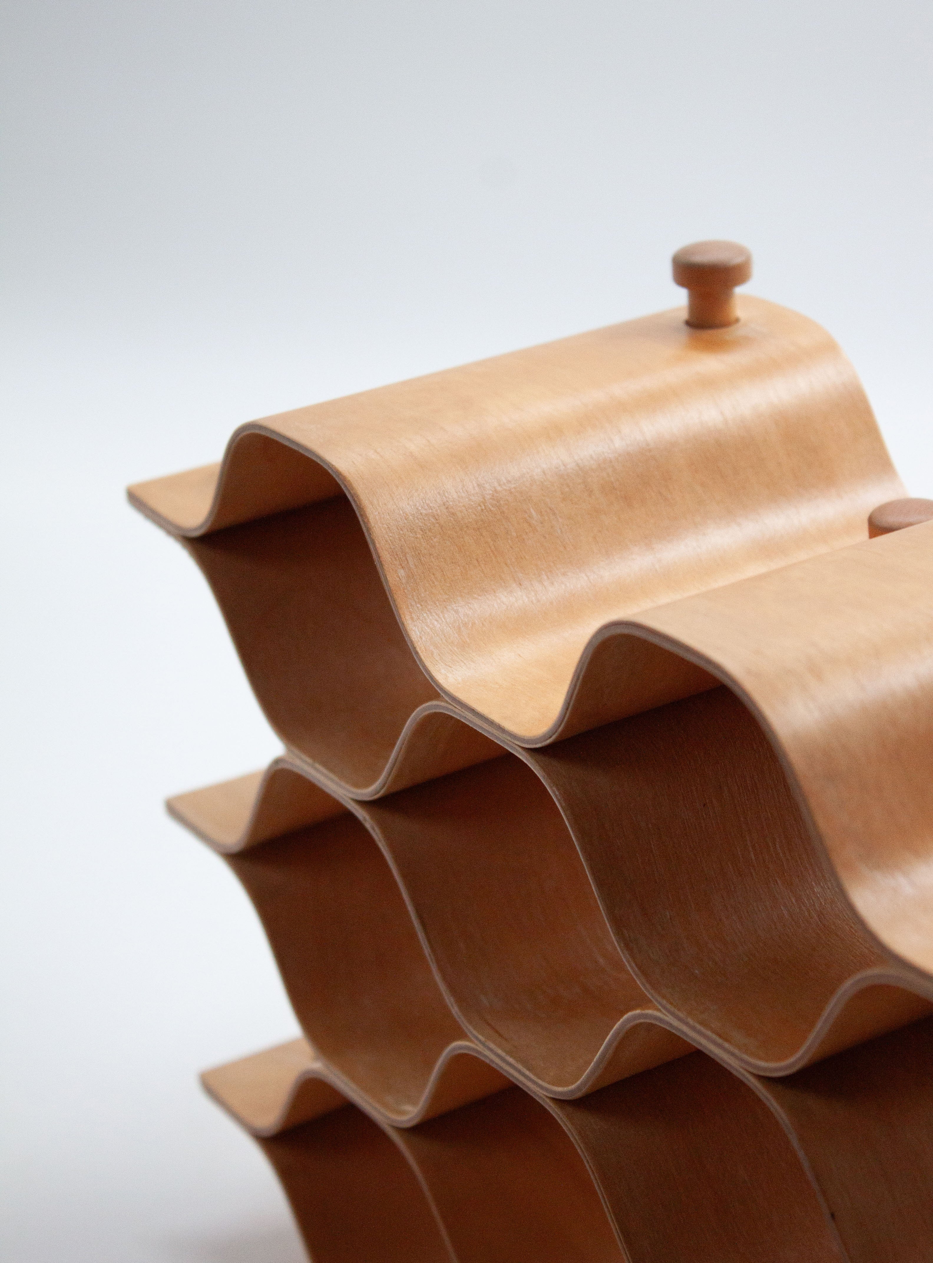Ab Formträ Sculptural Wine Rack by Torsten Johansson - Image 14