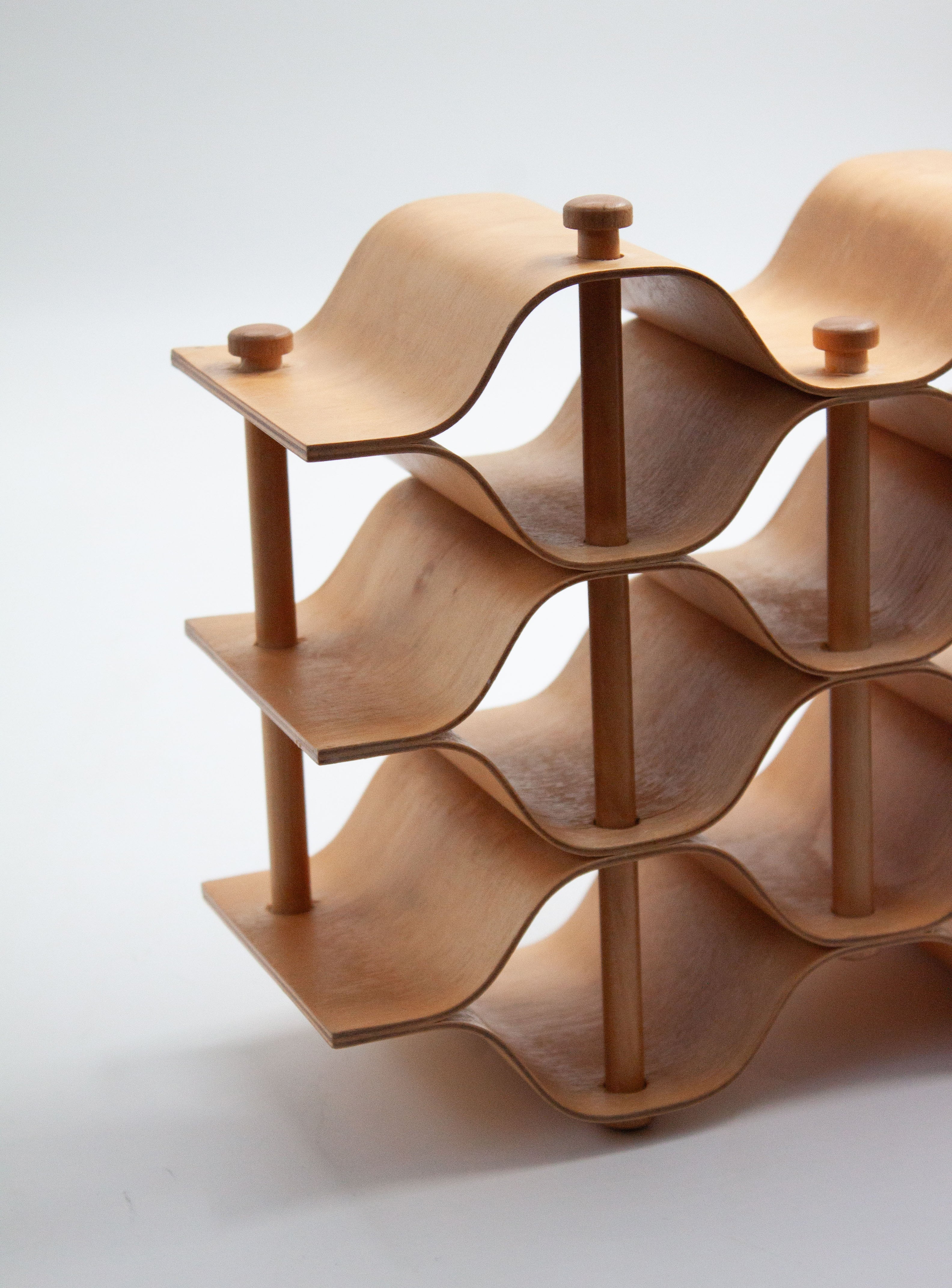 Ab Formträ Sculptural Wine Rack by Torsten Johansson - Image 16