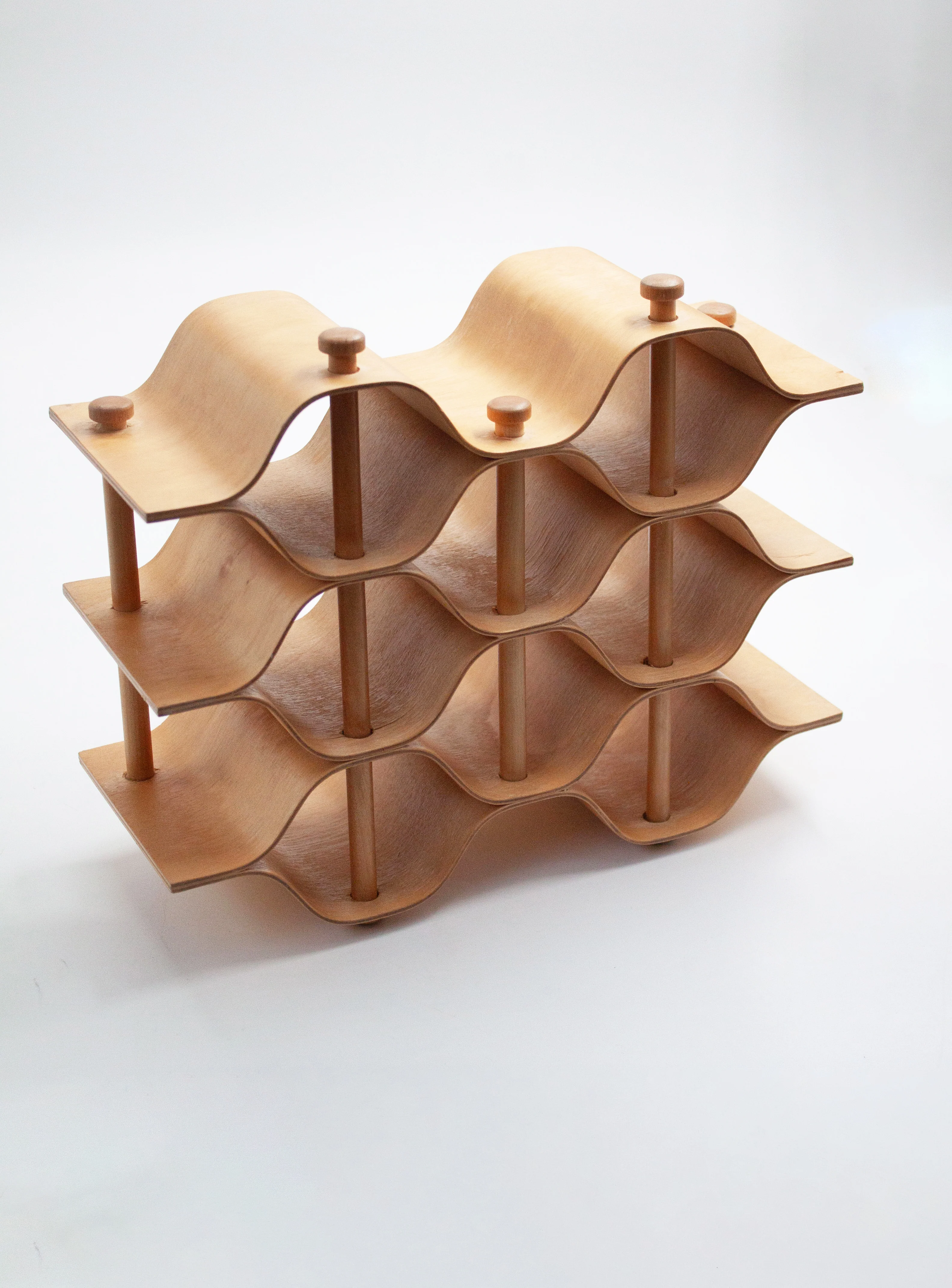 Ab Formträ Sculptural Wine Rack by Torsten Johansson - Image 19