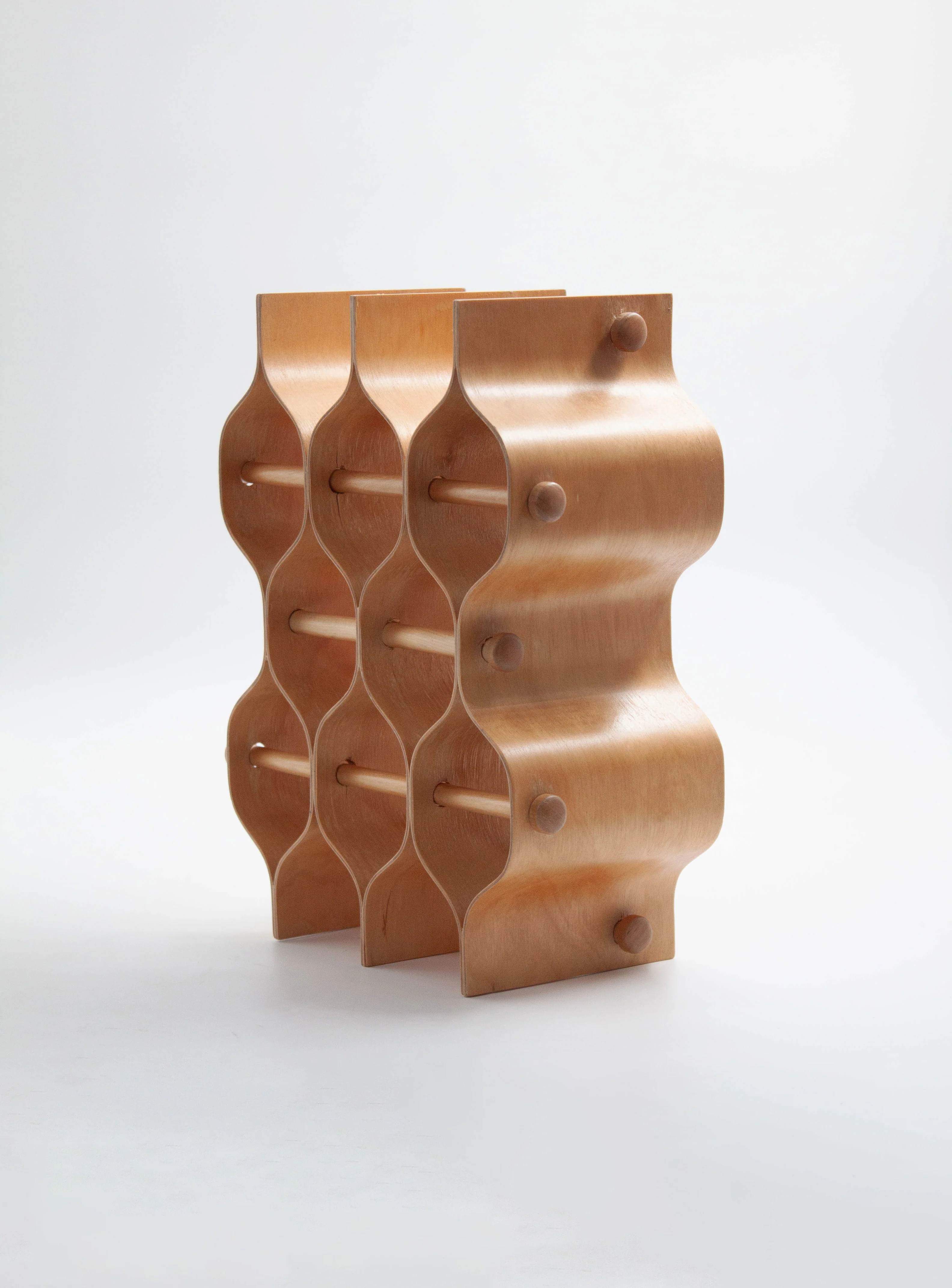 Ab Formträ Sculptural Wine Rack by Torsten Johansson - Image 21