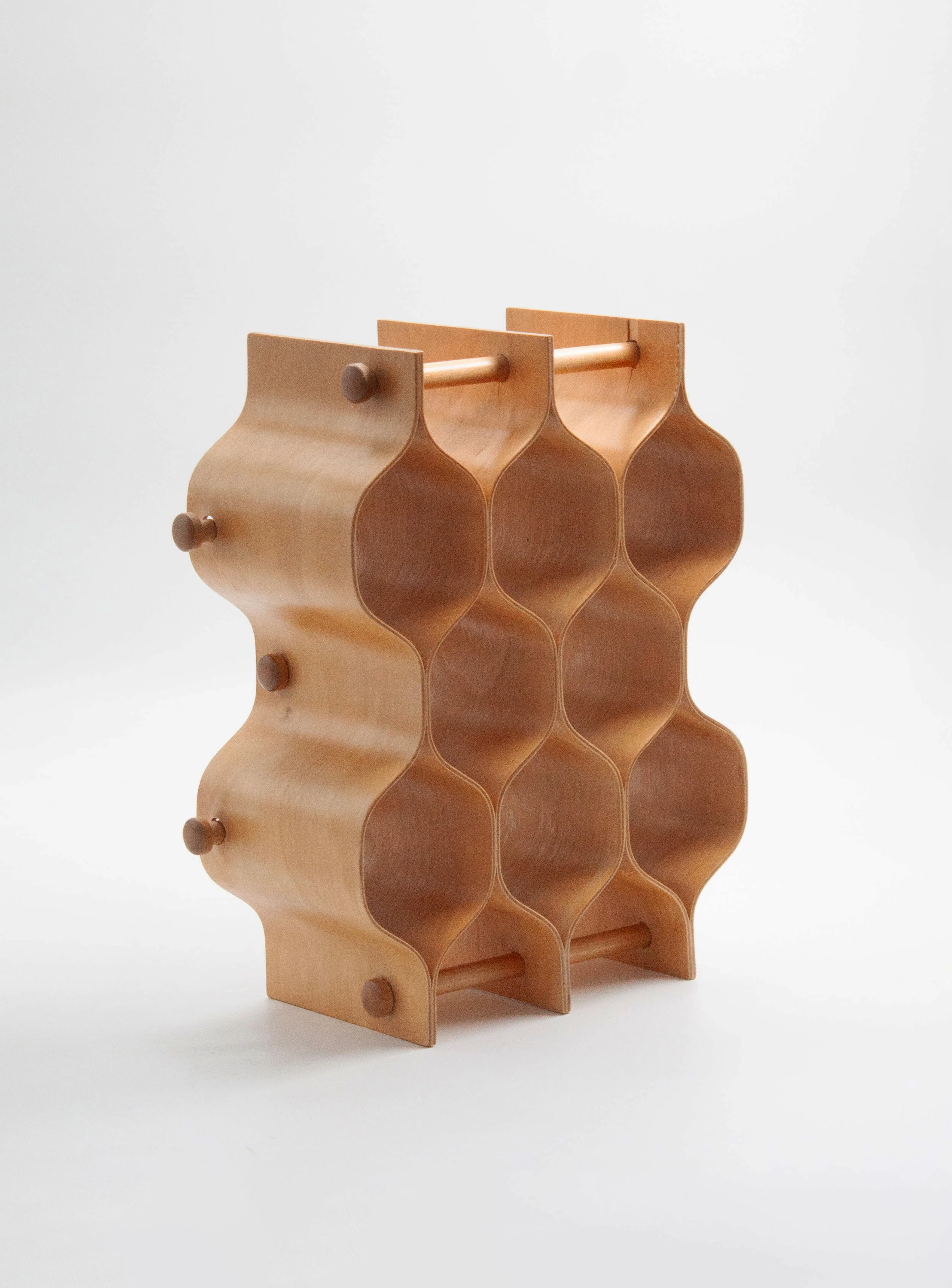 Ab Formträ Sculptural Wine Rack by Torsten Johansson - Image 7