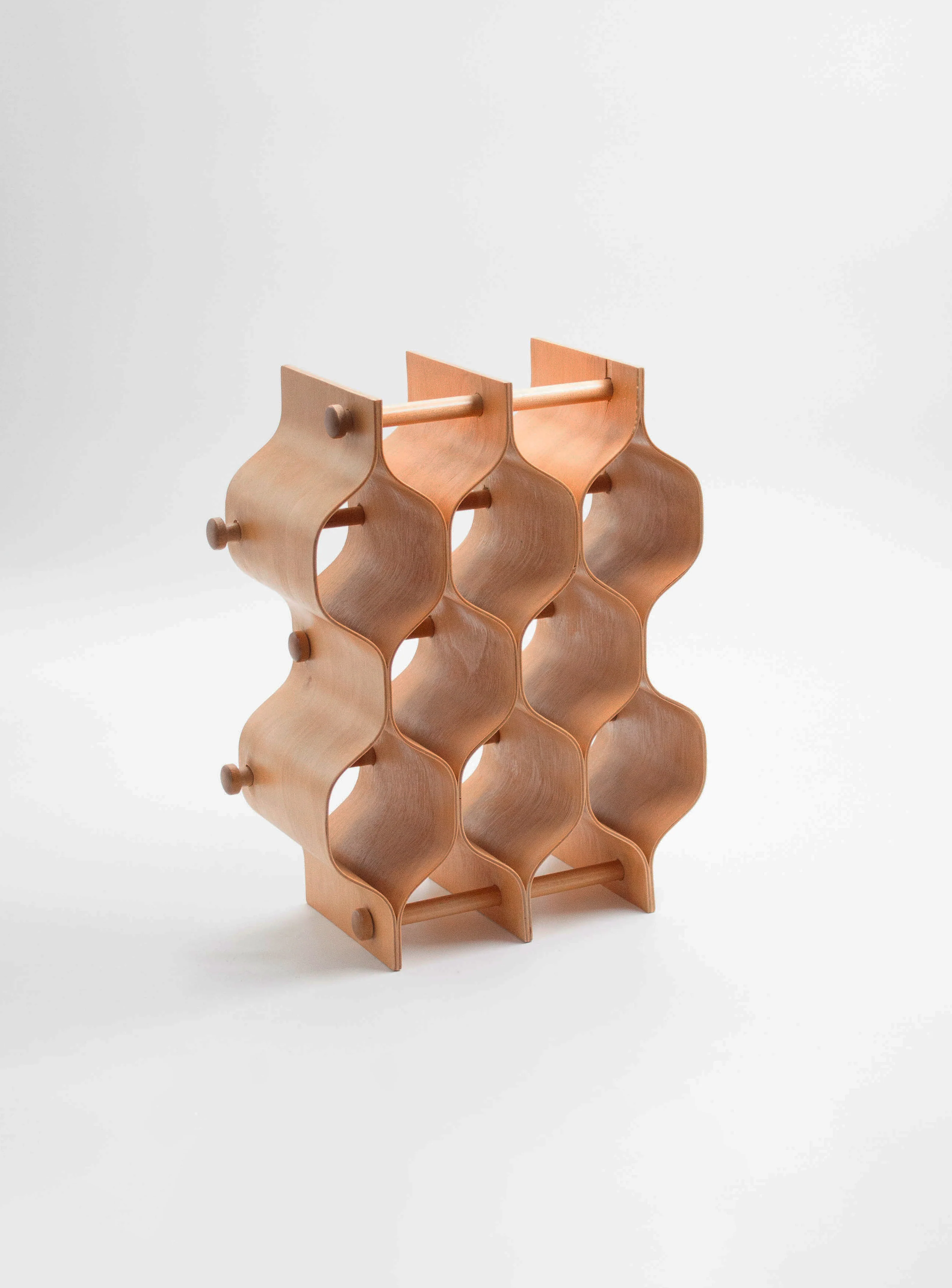 Ab Formträ Sculptural Wine Rack by Torsten Johansson - Image 8