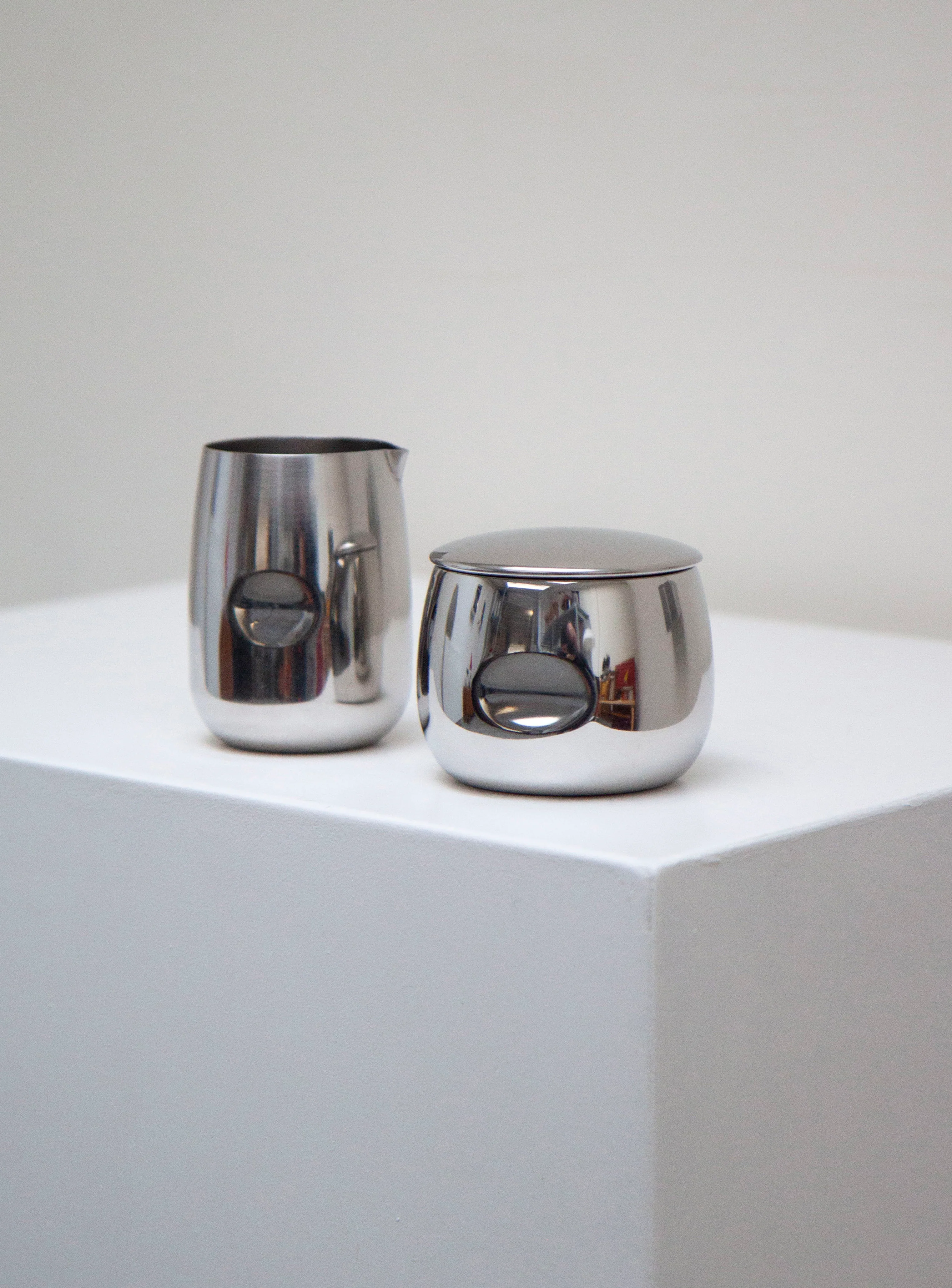AMC Italy Stainless Steel Sugar & Milk Set - Image 6