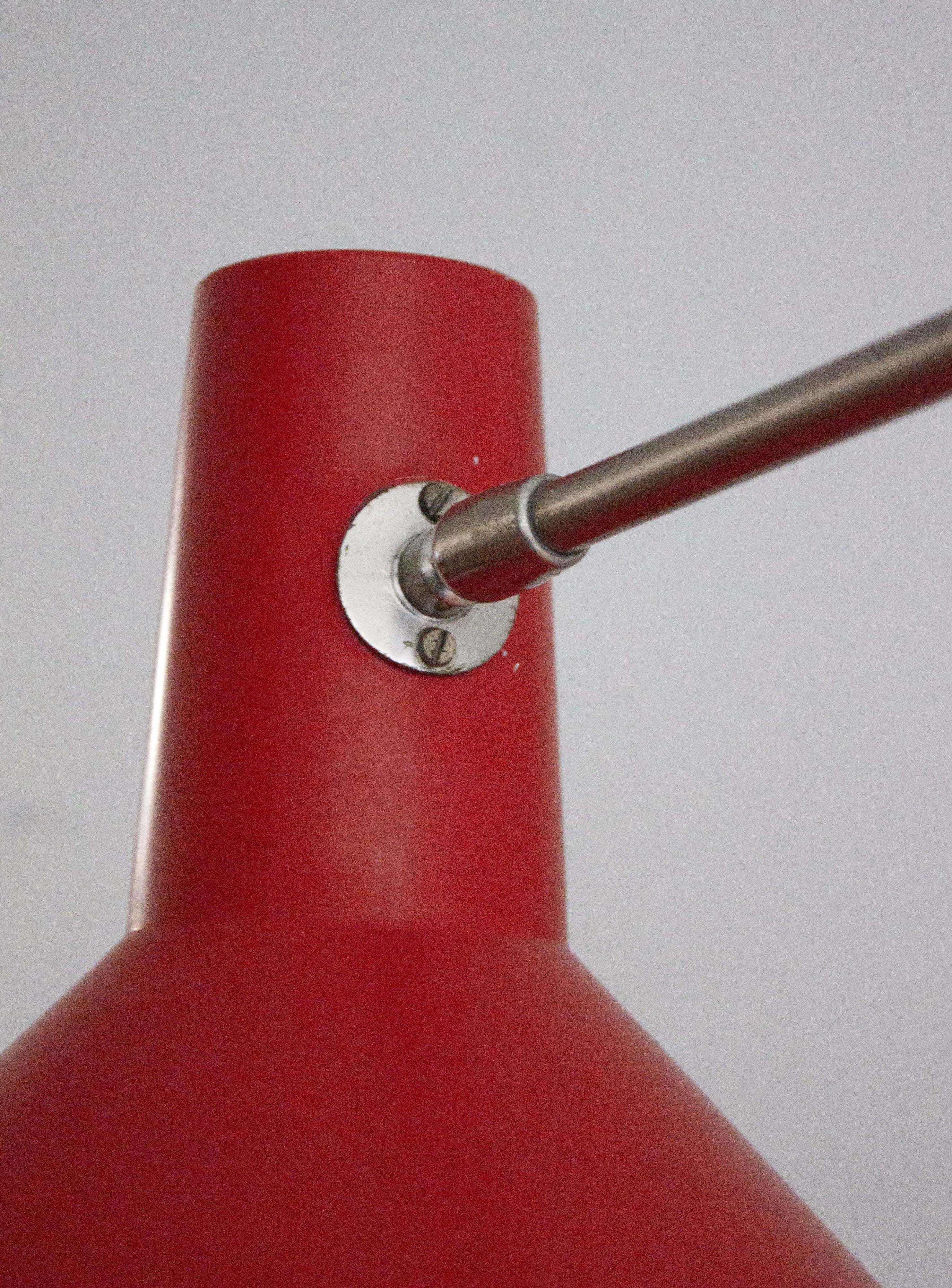 Anvia Elbow Wall Lamp by J.J.M. Hoogervorst (Red) - Image 12
