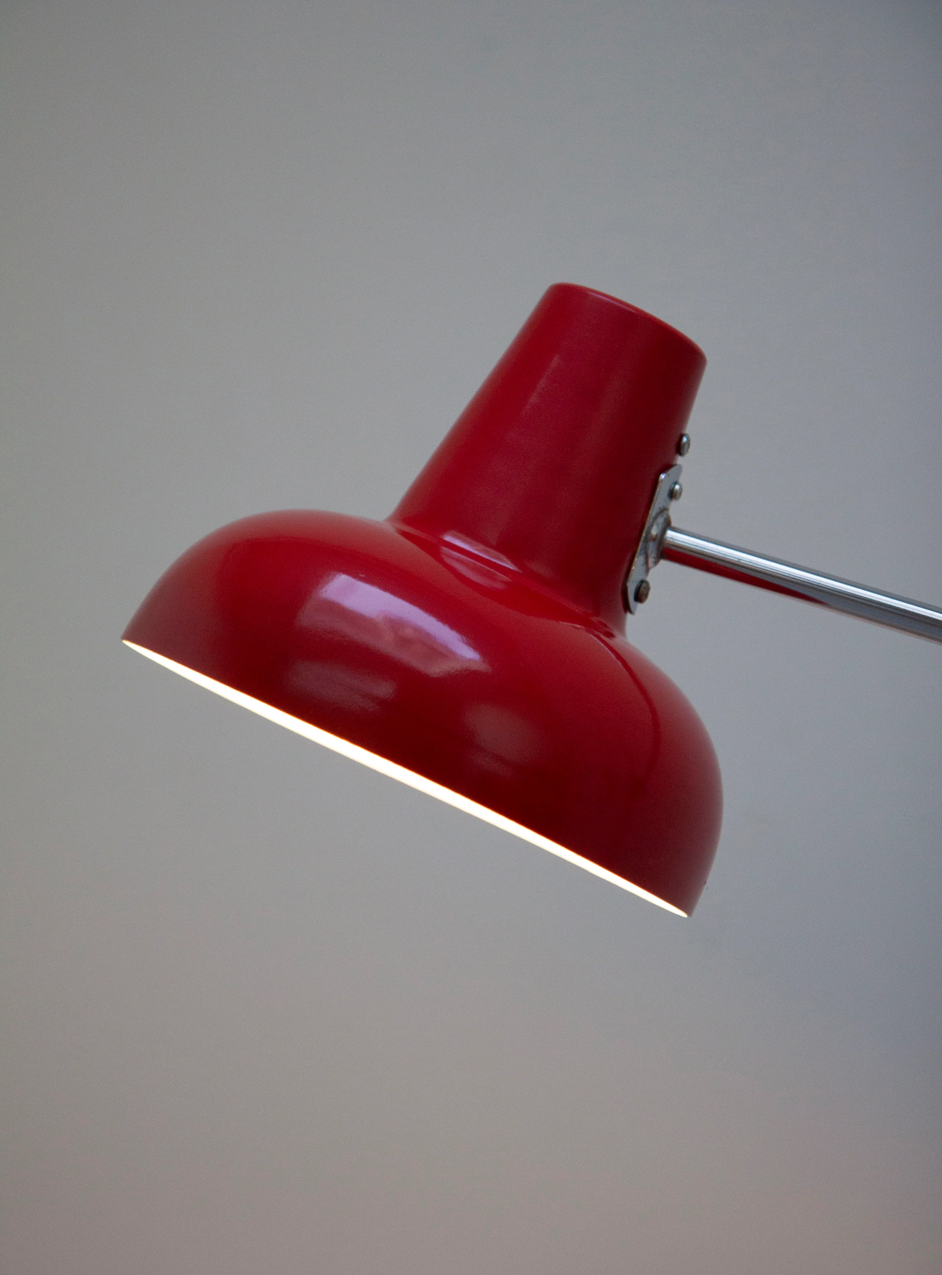 Anvia Floor Lamp by J.J.M. Hoogervorst (Red) - Image 11