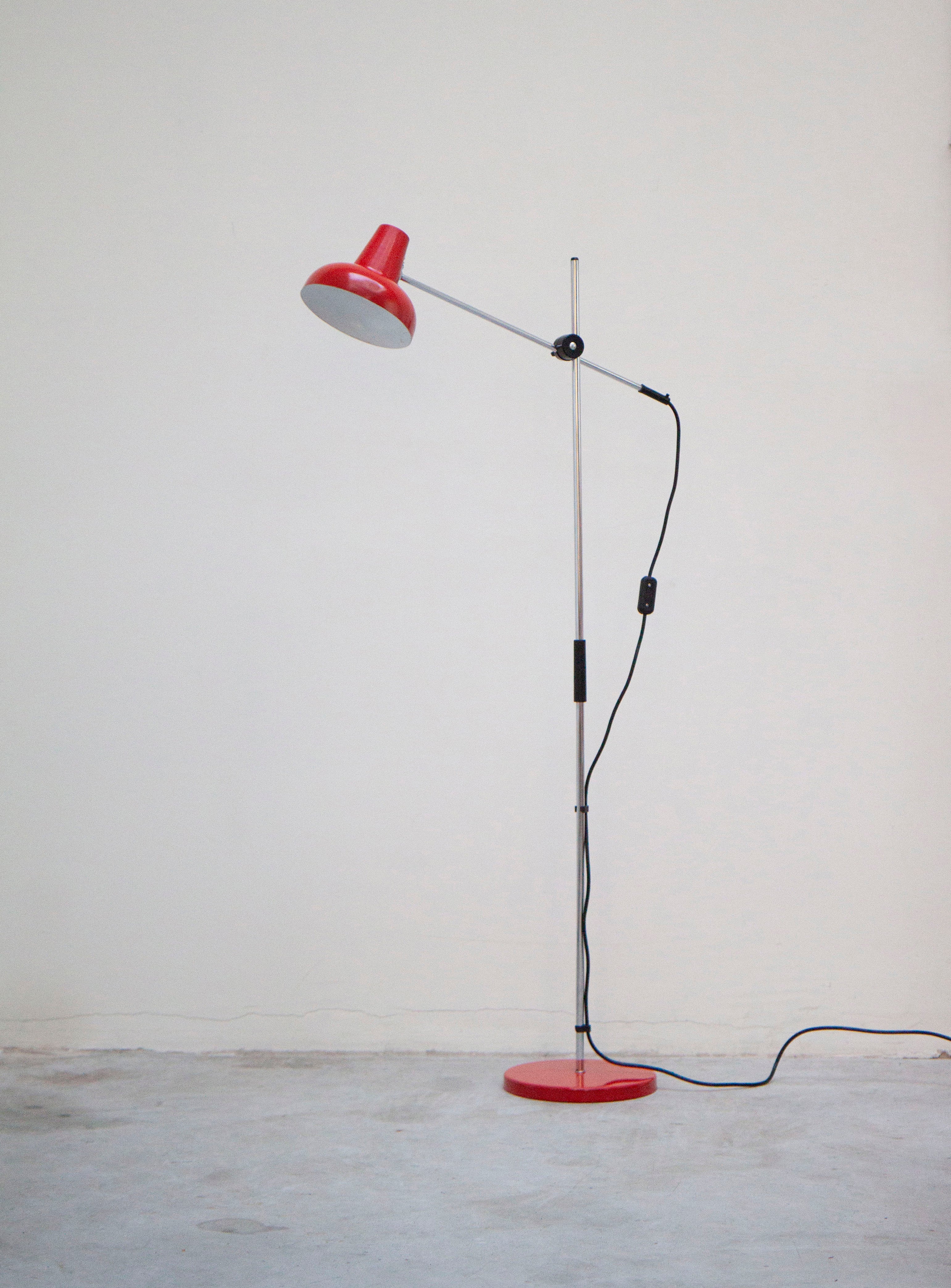 Anvia Floor Lamp by J.J.M. Hoogervorst (Red) - Image 2