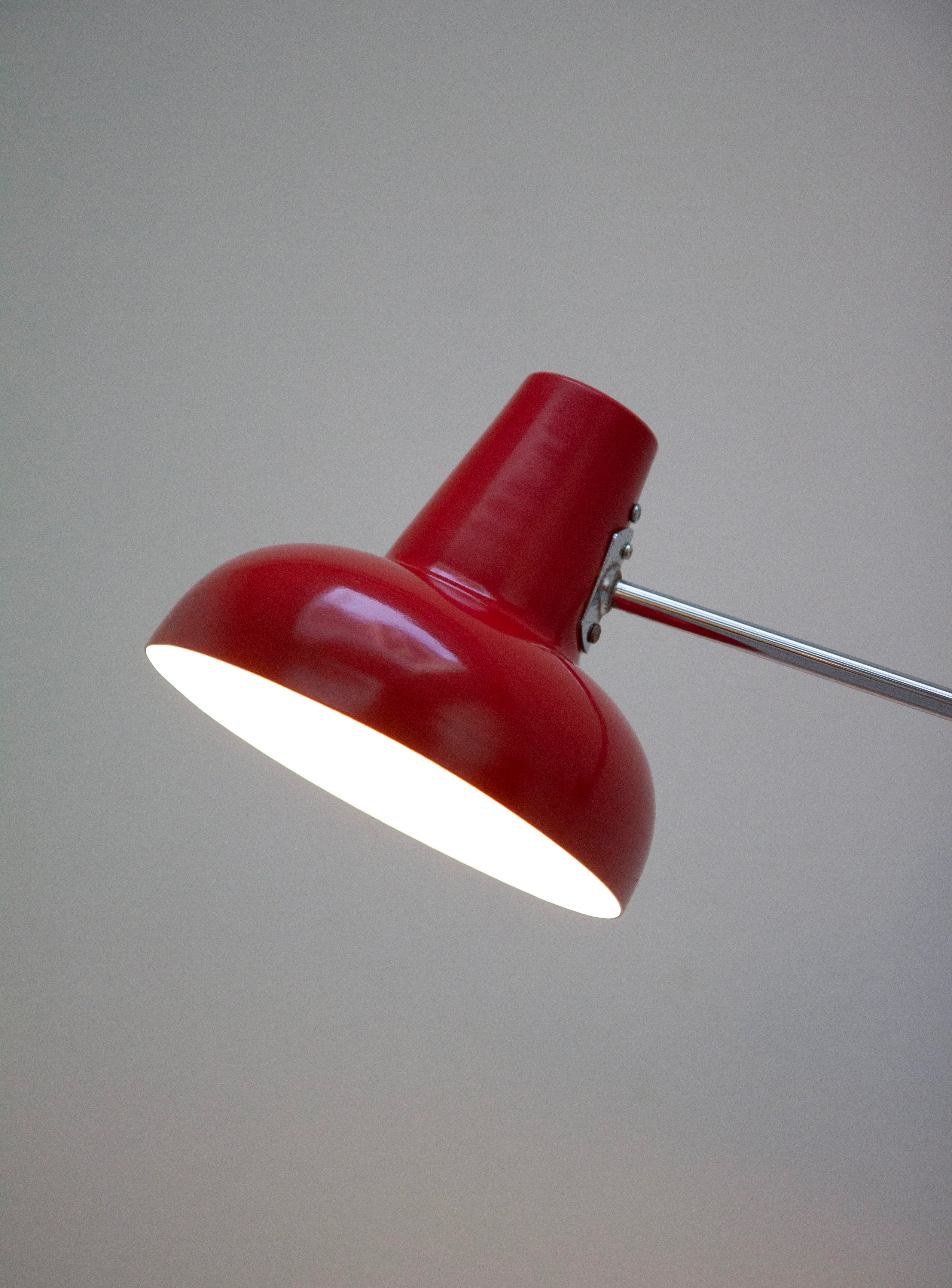 Anvia Floor Lamp by J.J.M. Hoogervorst (Red) - Image 9