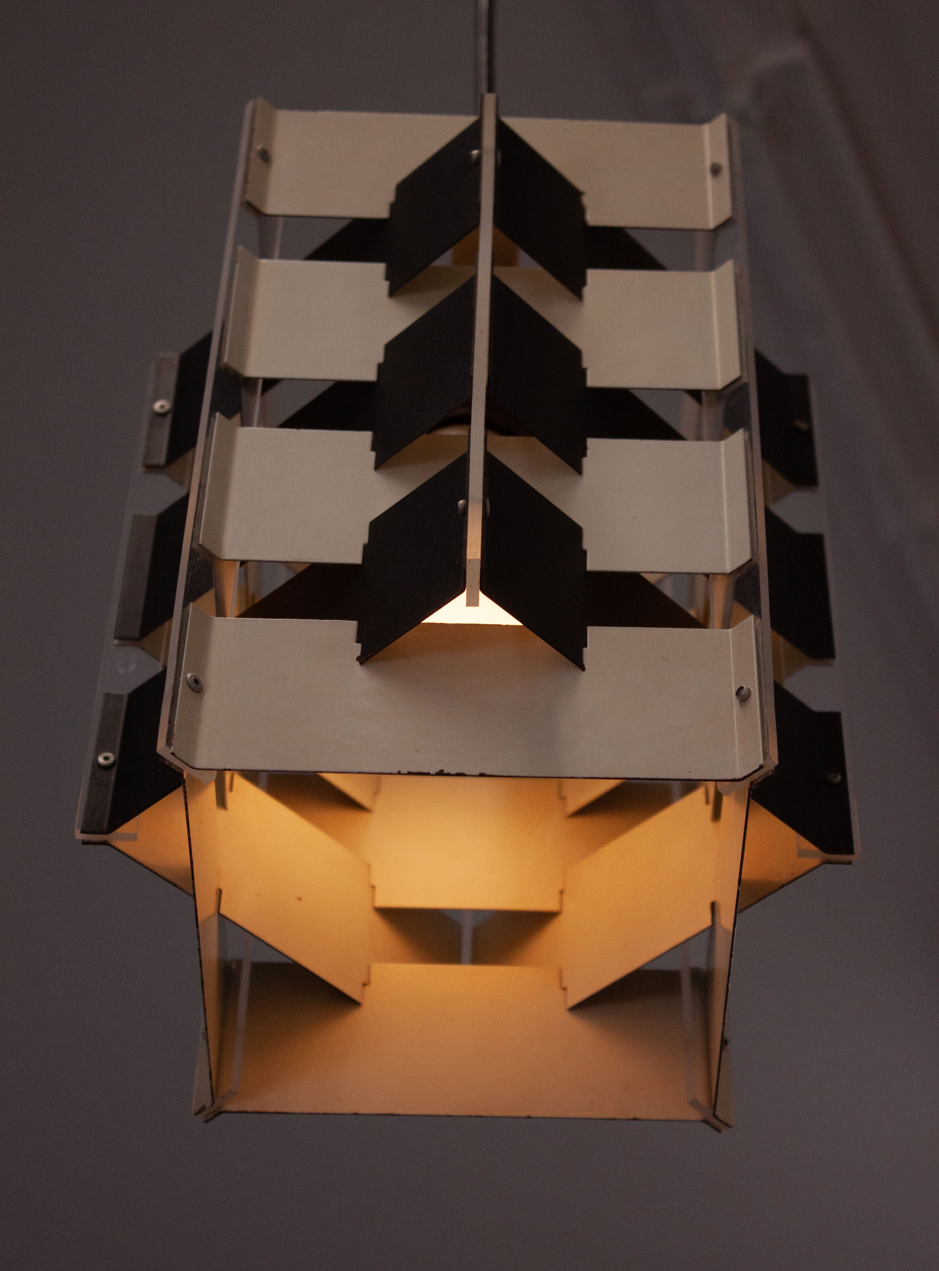 Anvia Pendant Lamp by J.J.M. Hoogervorst (Black/White) - Image 10