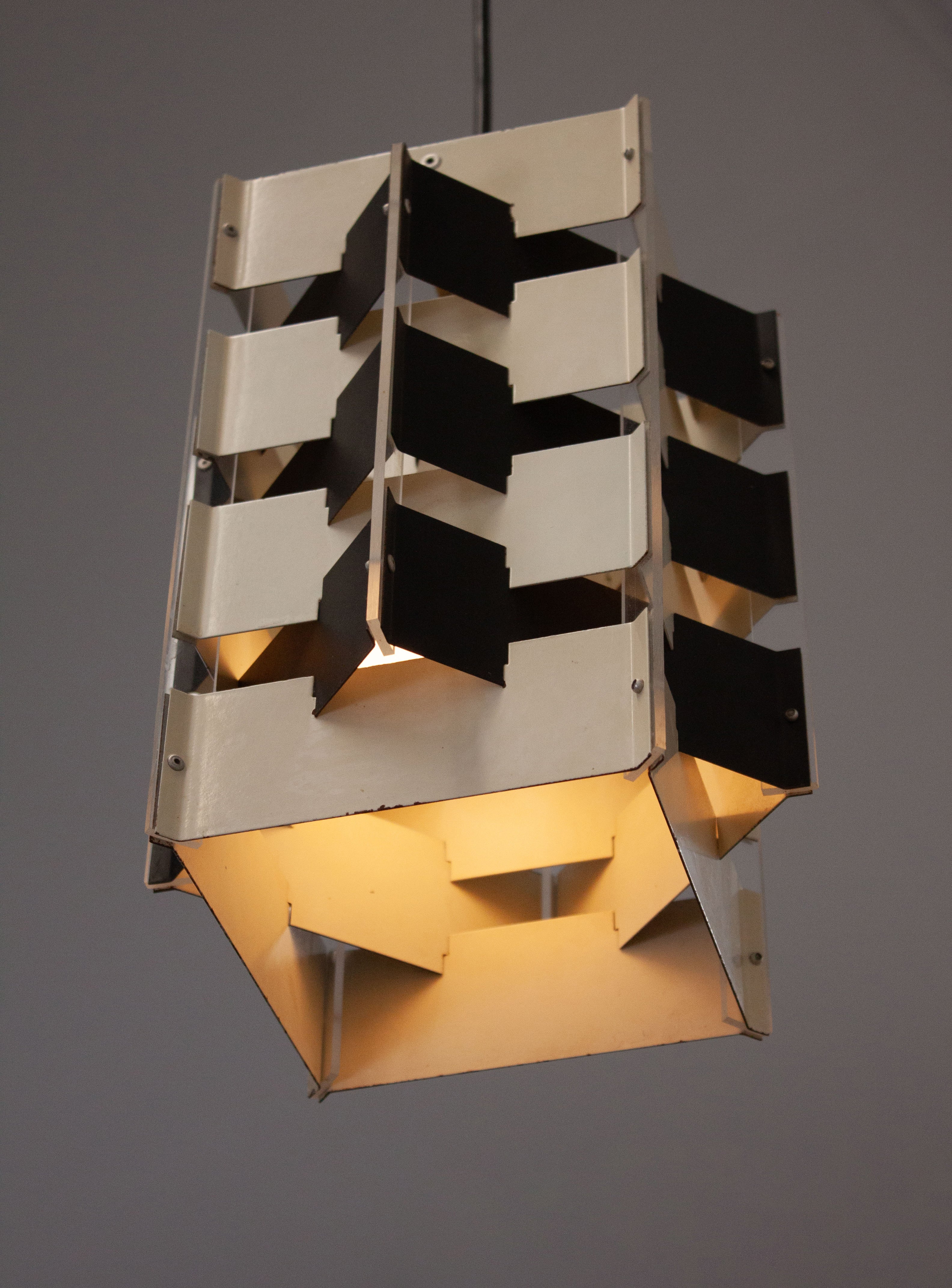 Anvia Pendant Lamp by J.J.M. Hoogervorst (Black/White) - Image 11