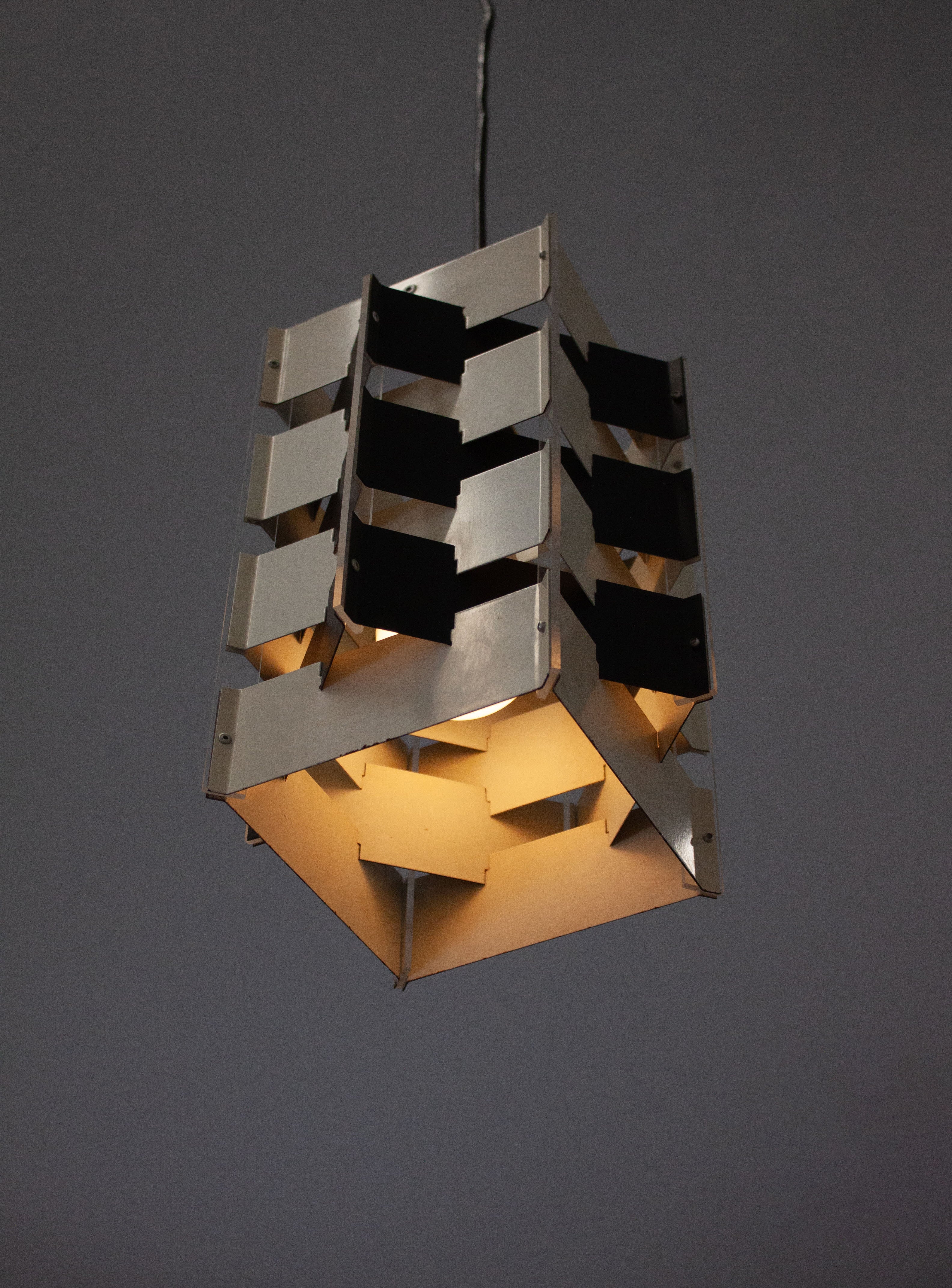 Anvia Pendant Lamp by J.J.M. Hoogervorst (Black/White) - Image 12