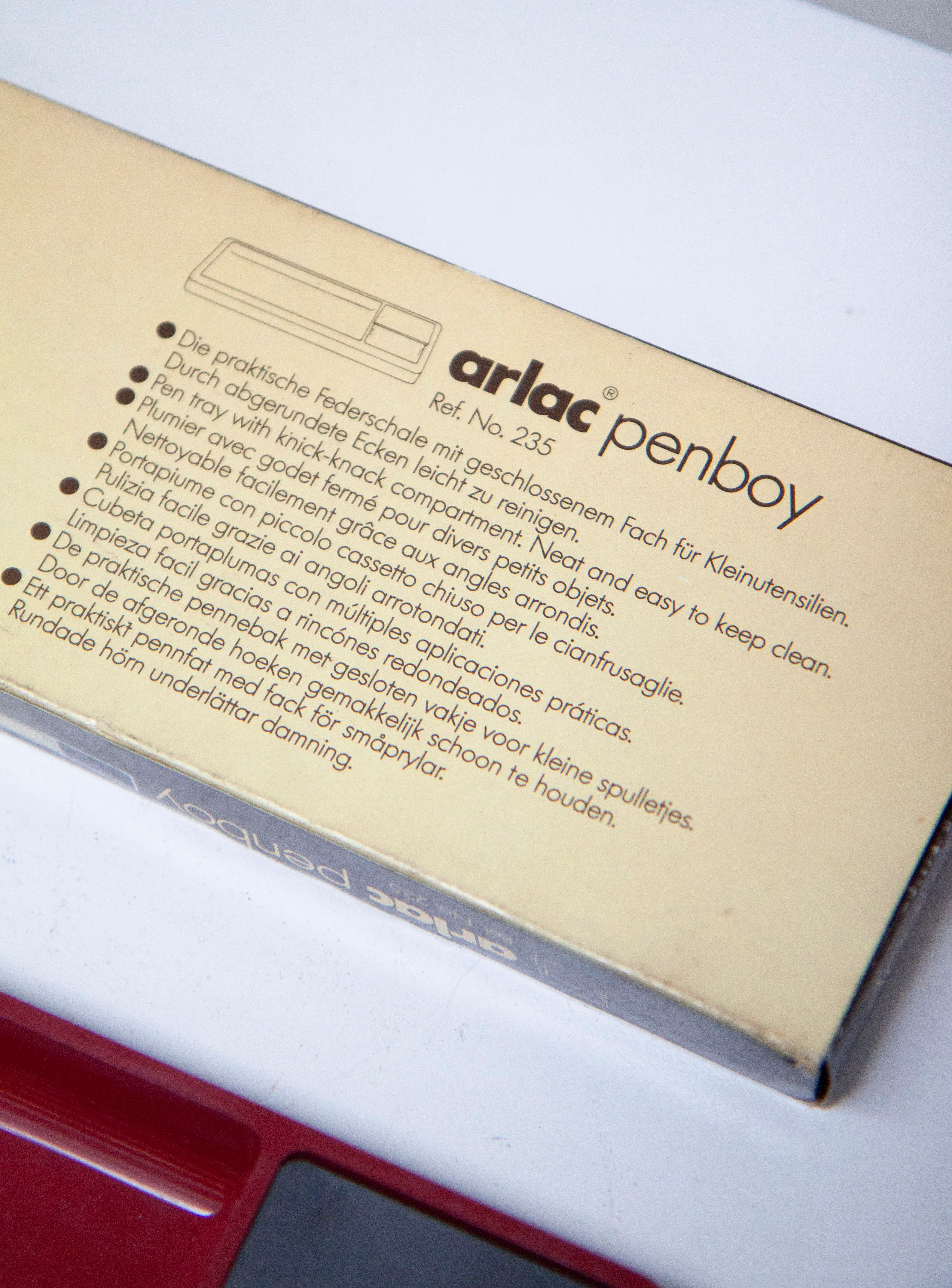 Arlac Penboy Desk Organizer (Bordeaux) - Image 12