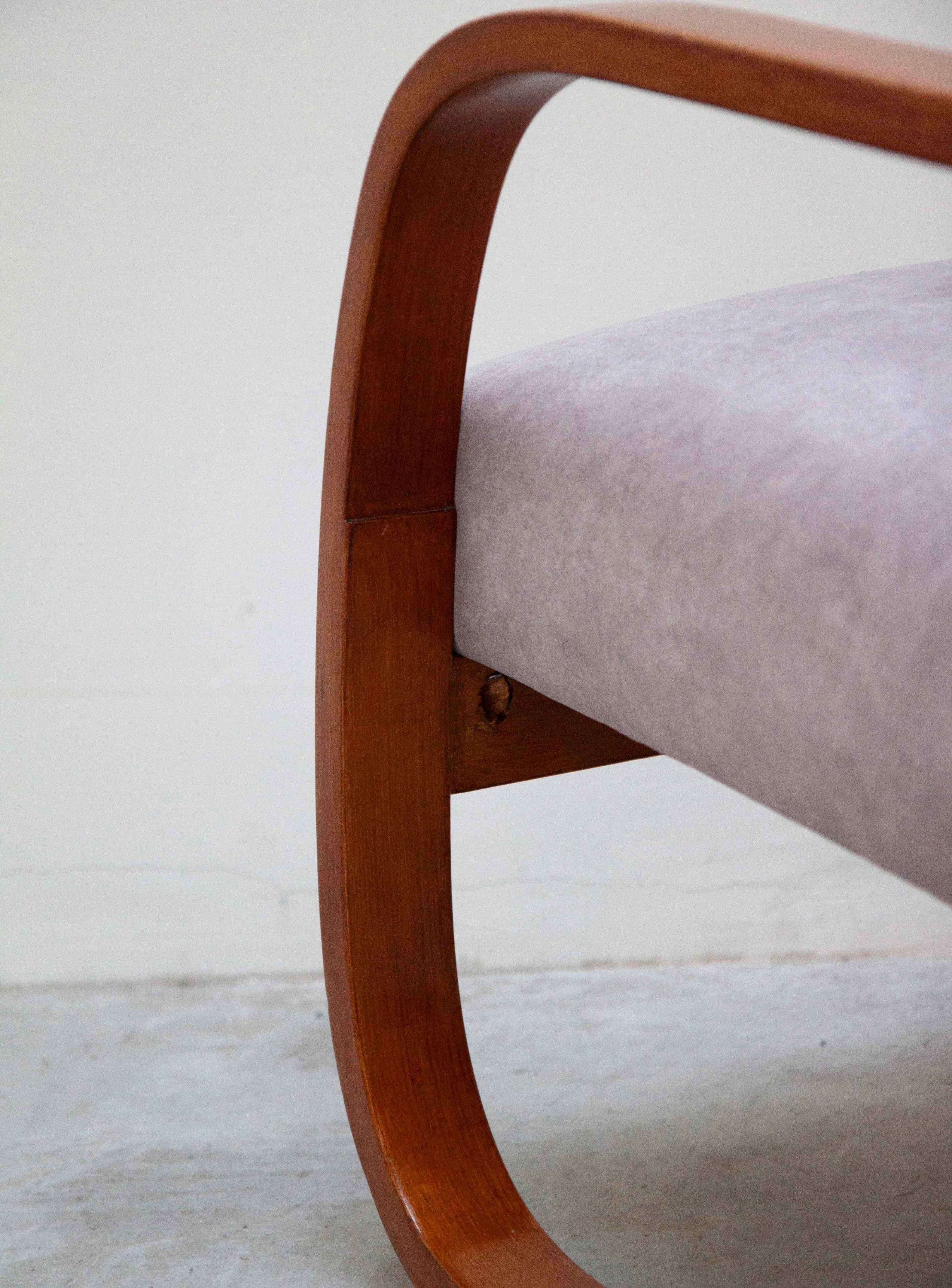 Artek 402 "Atelje" Lounge Chair by Alvar Aalto (Grey) - Image 27