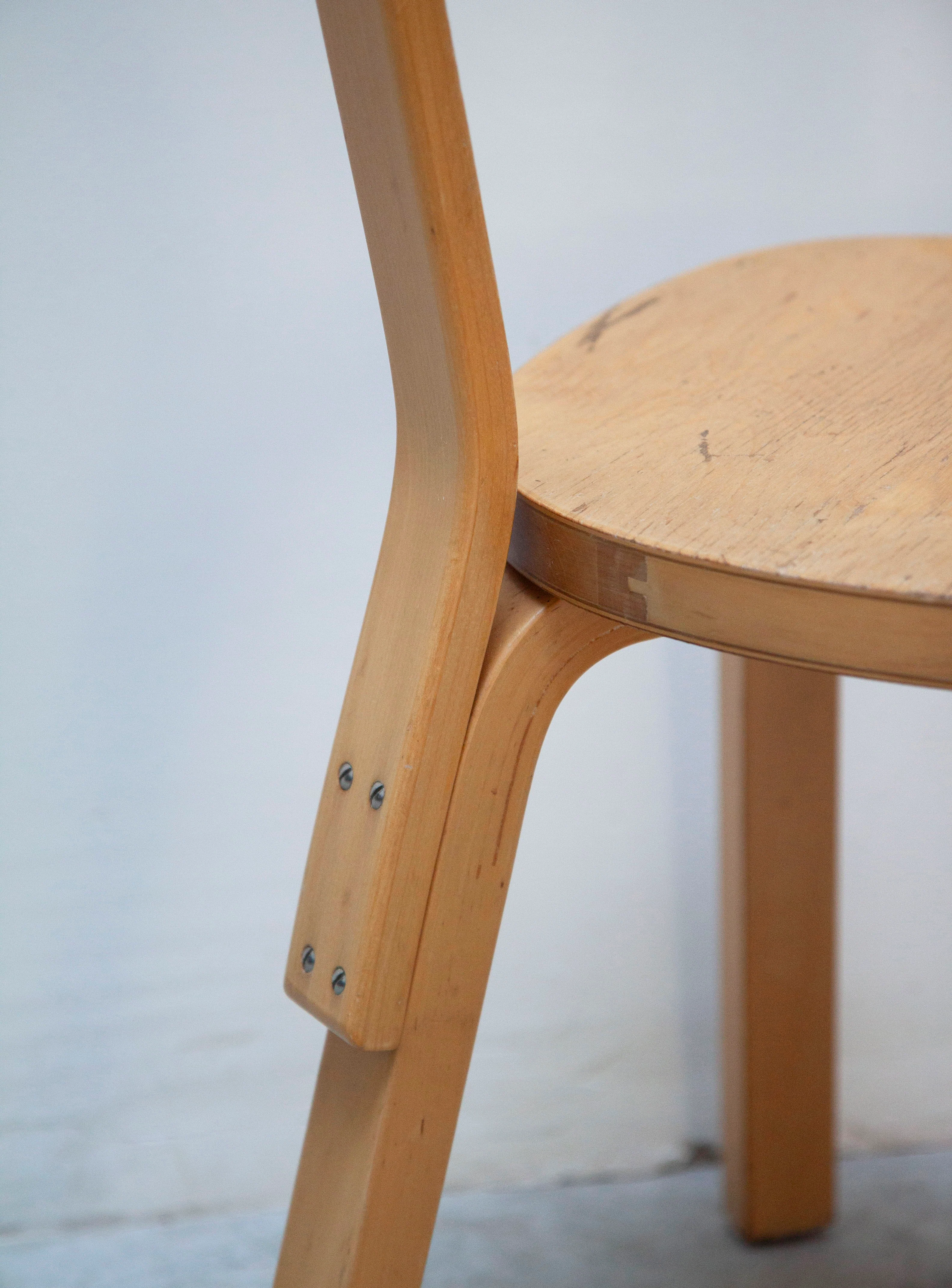 Artek 69 Chair by Alvar Aalto (1950s) - Image 11