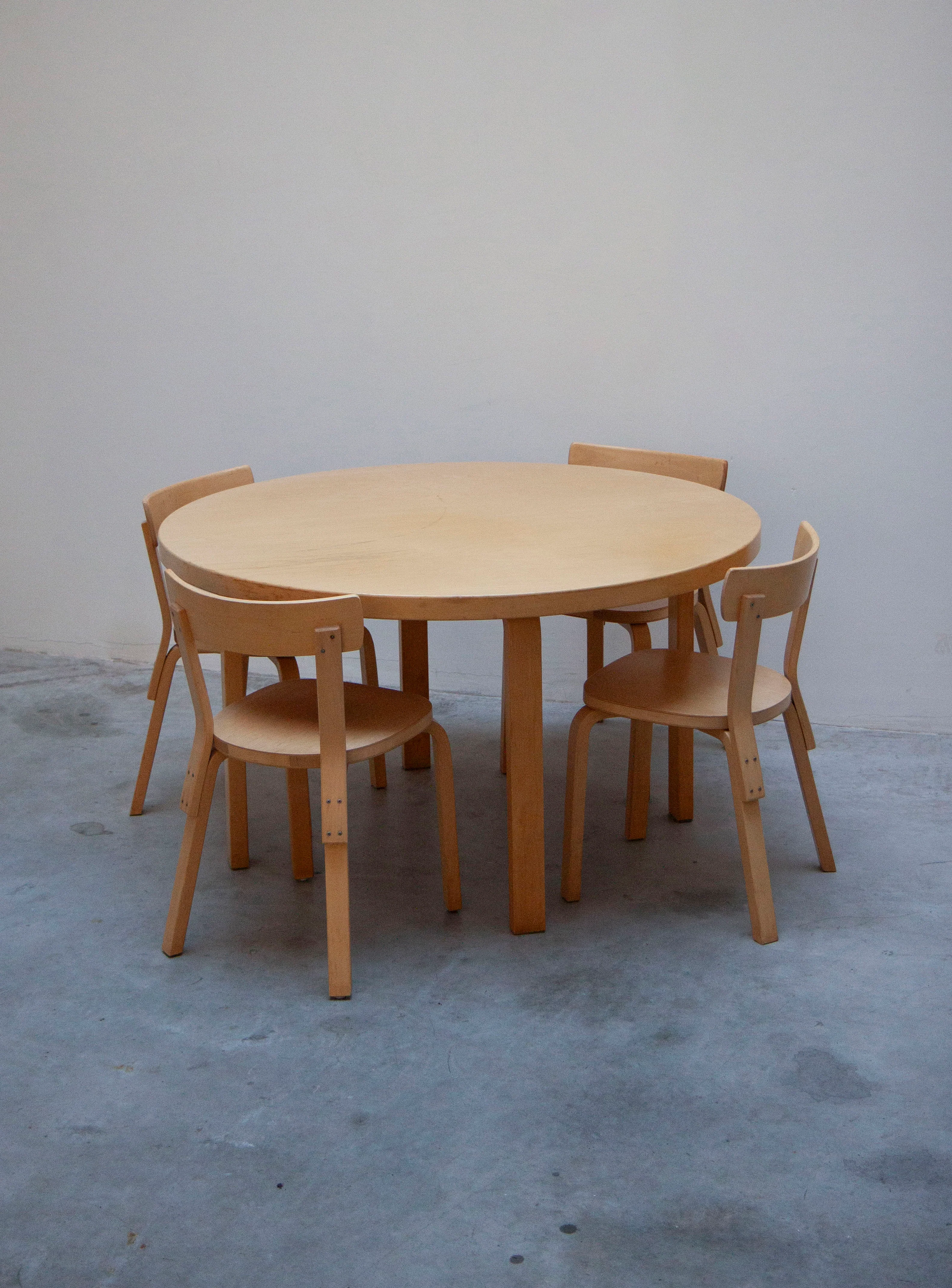 Artek 69 Dining Chair by Alvar Aalto (Birch) - Image 15