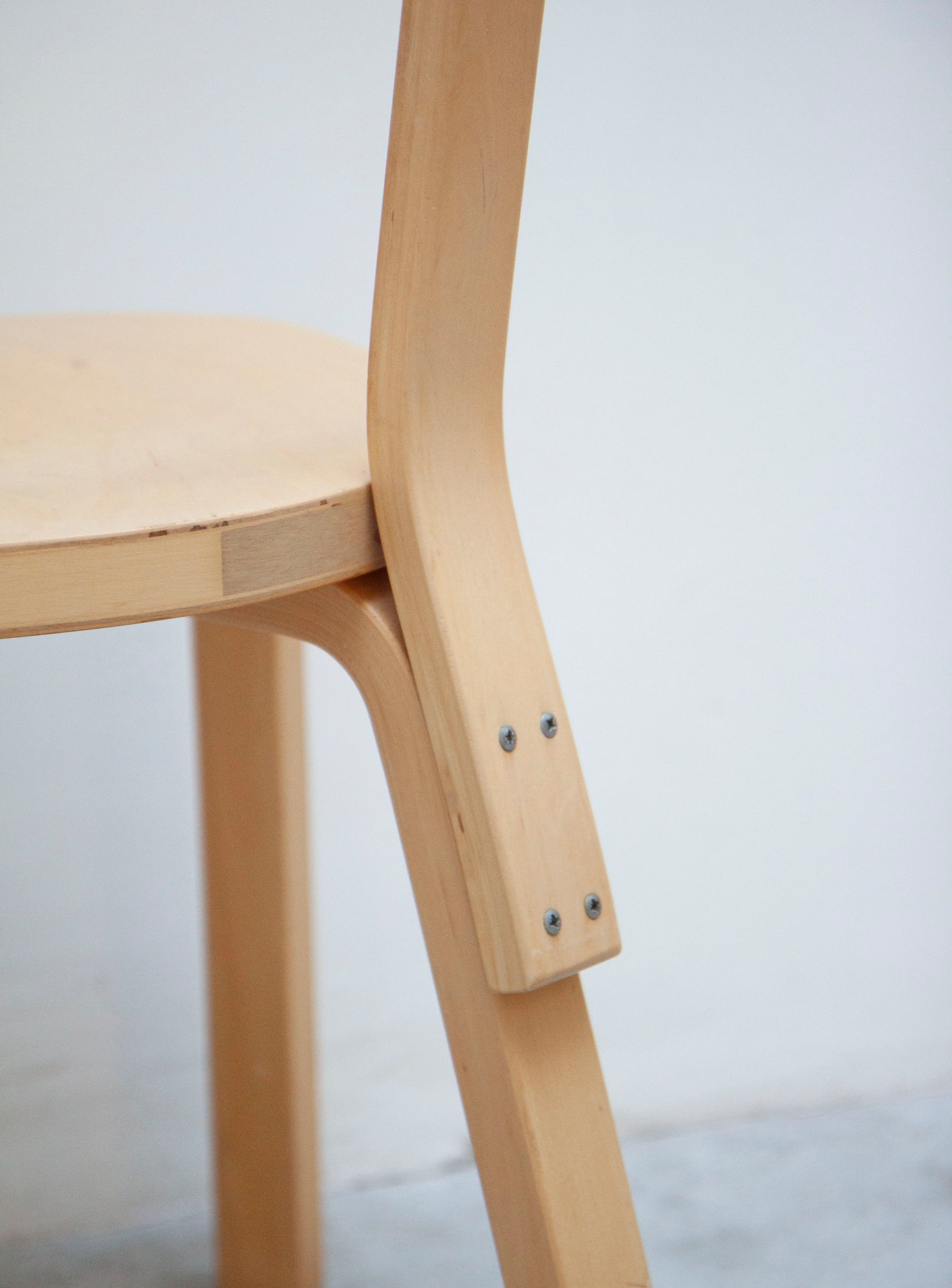 Artek 69 Dining Chair by Alvar Aalto (Birch) - Image 9