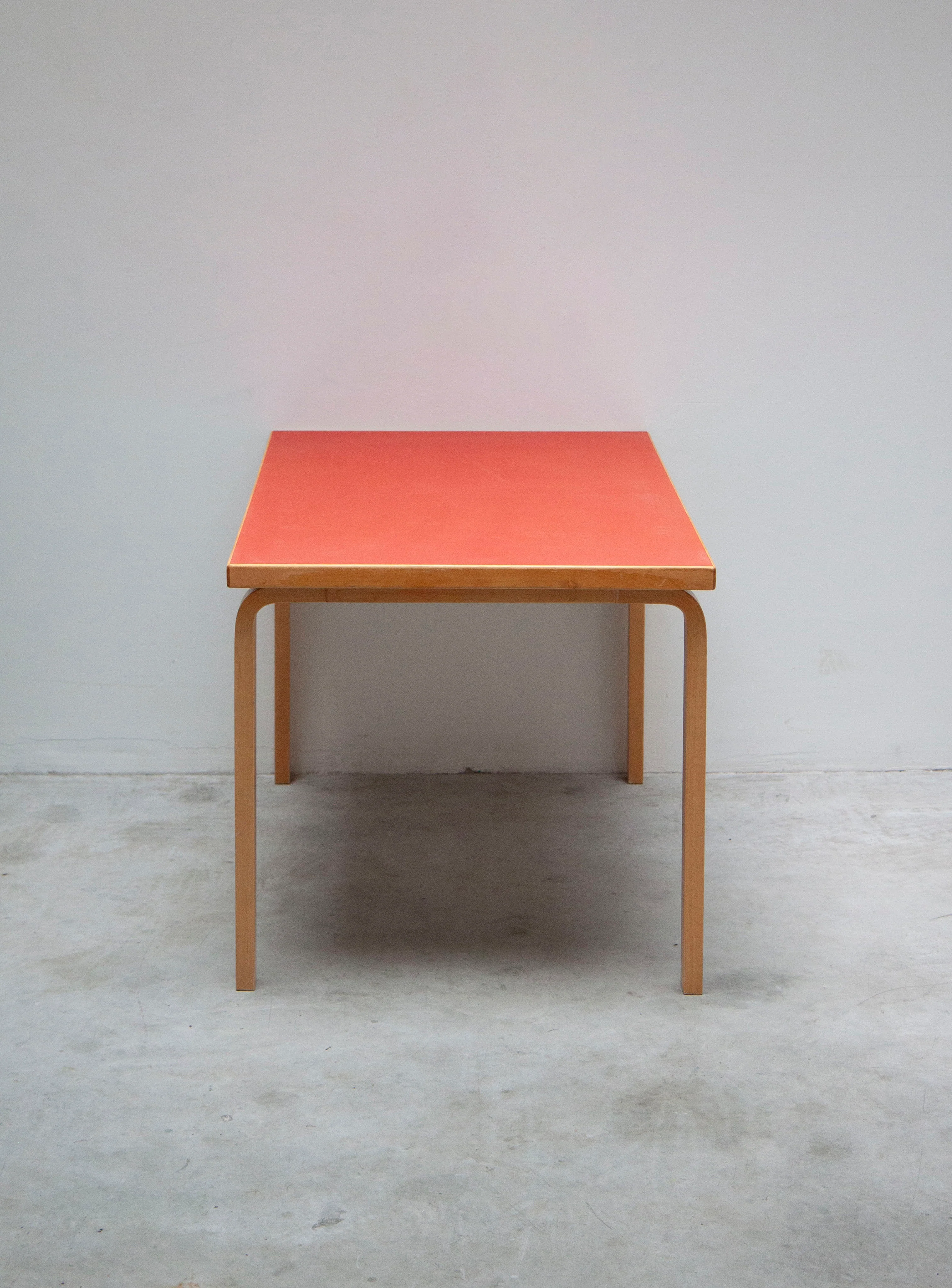 Artek 81B Dining Table by Alvar Aalto (Red) - Image 16