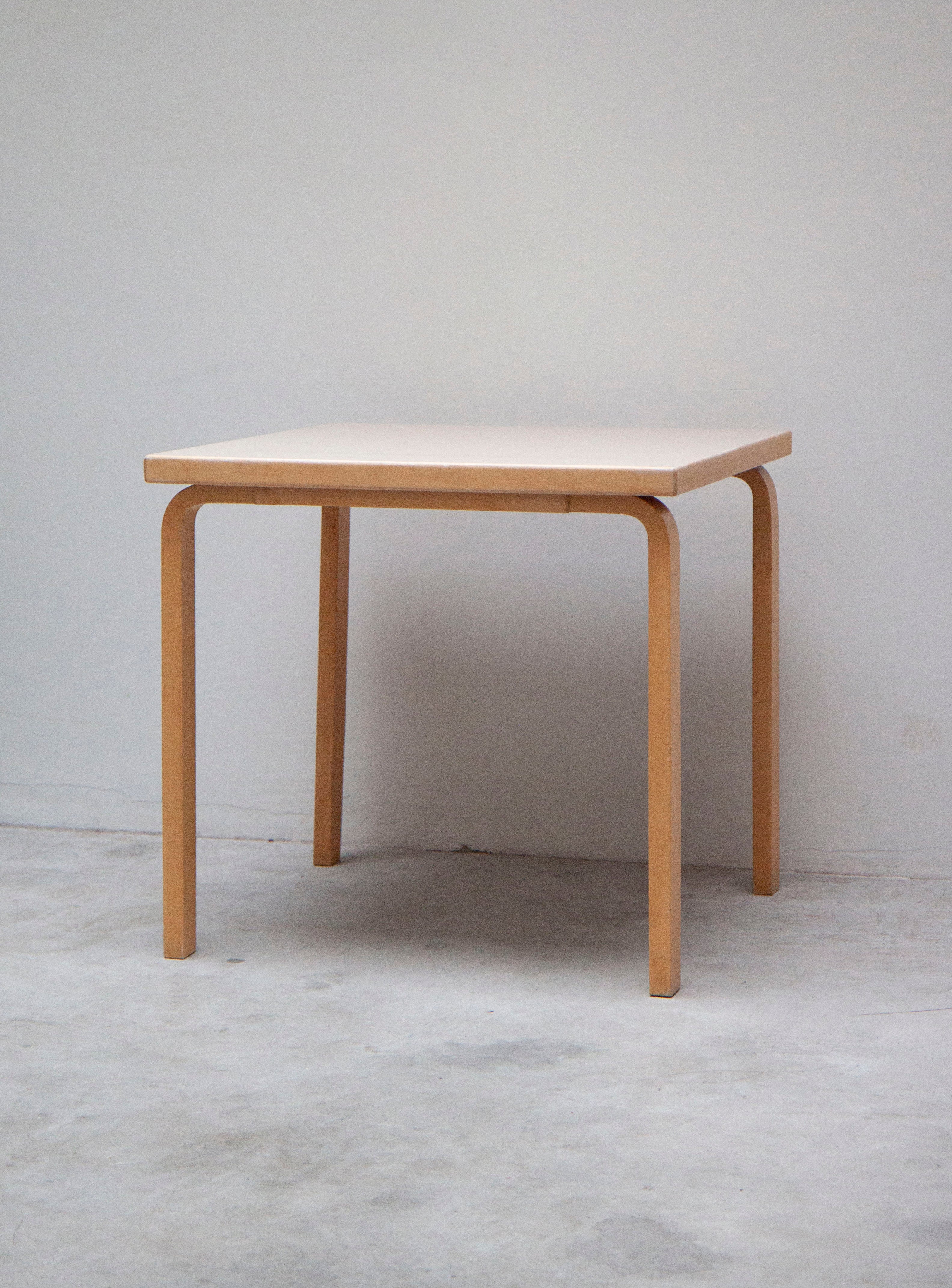 Artek 81C Dining Table by Alvar Aalto (Beige)