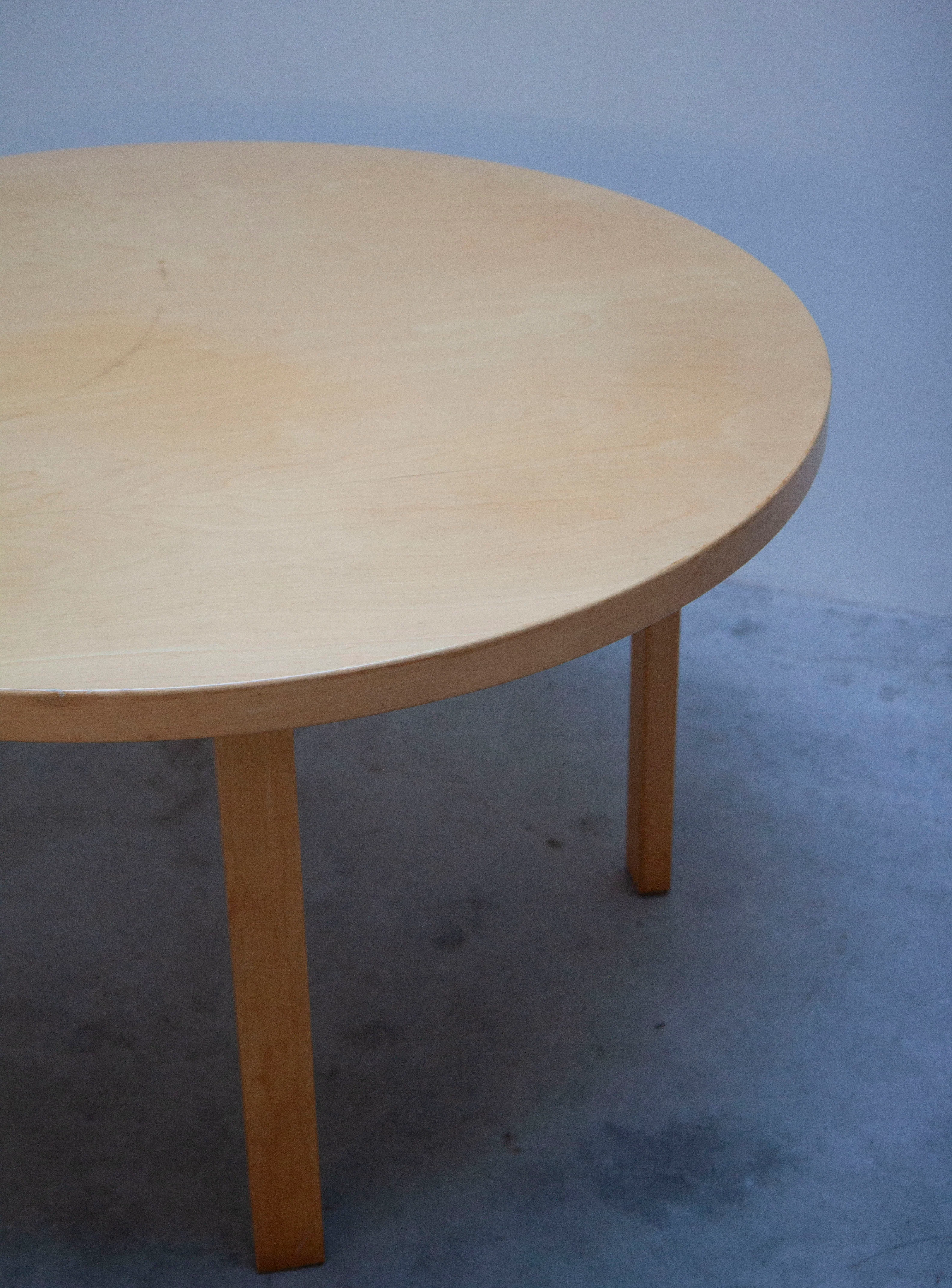 Artek 91 Dining Table by Alvar Aalto (Birch) - Image 11