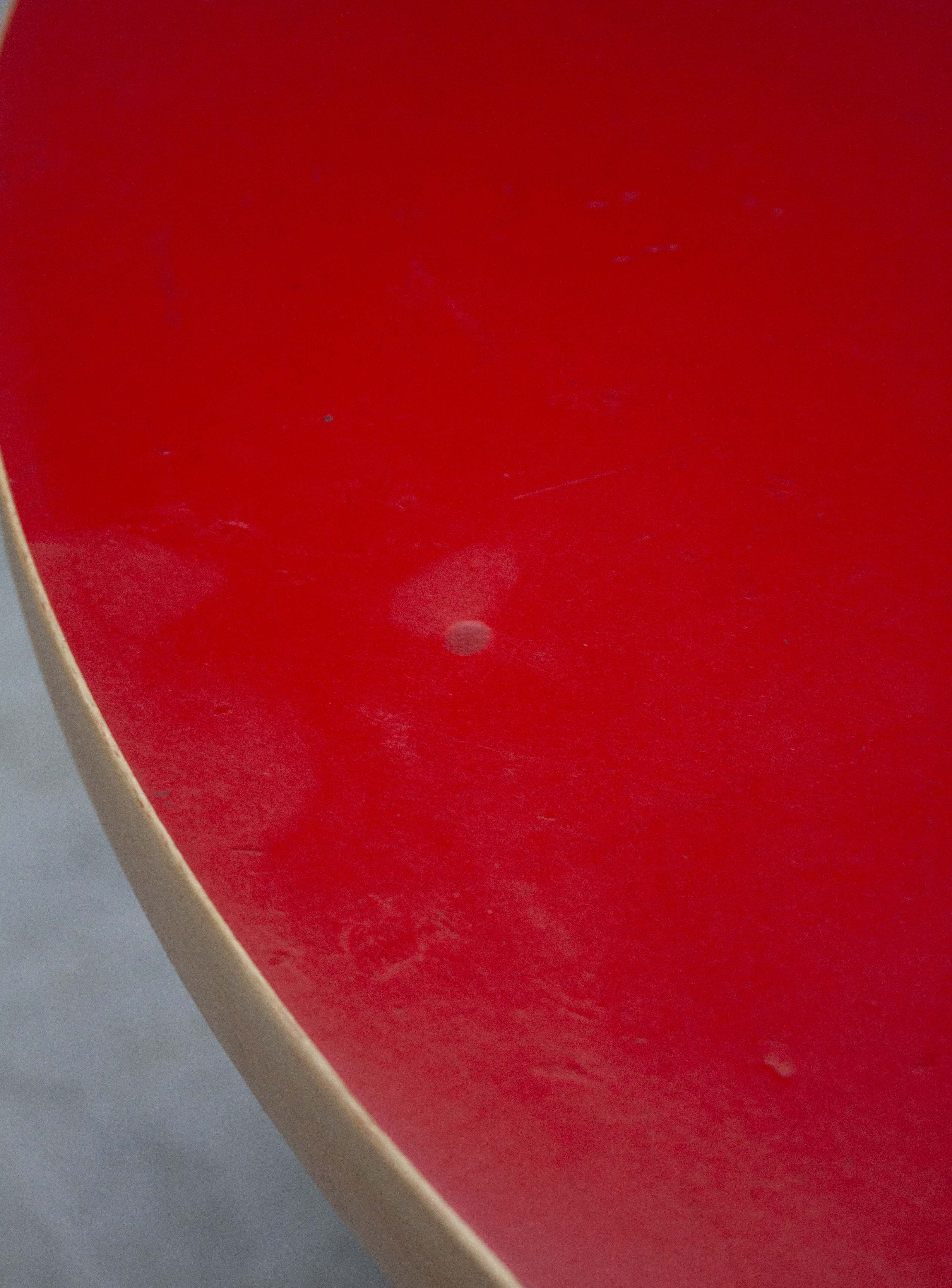 Artek 95 Half Round Dining Table by Alvar Aalto (Red) - Image 27