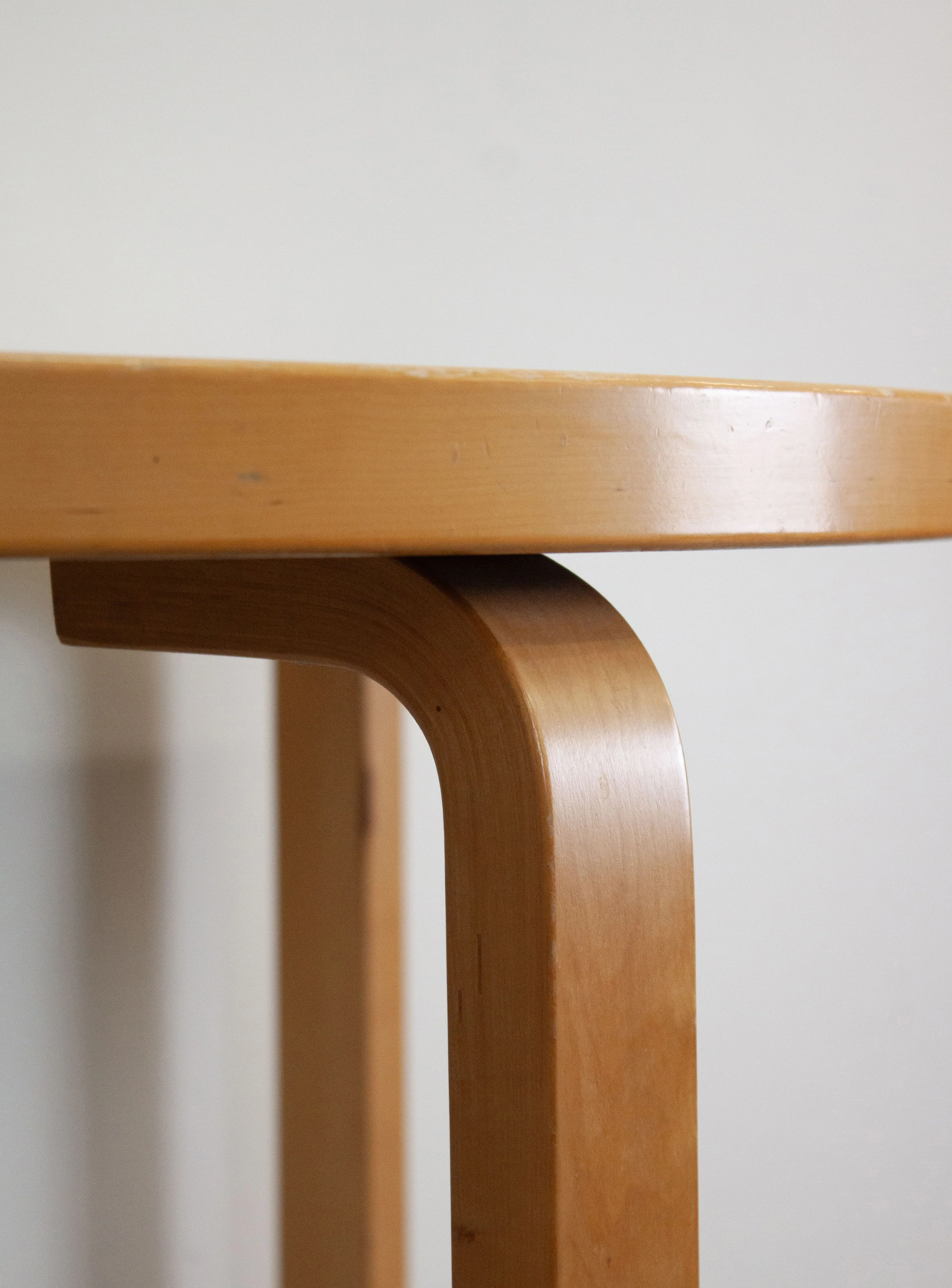 Artek Model 95 Half Round Dining Table by Alvar Aalto (White) - Image 16