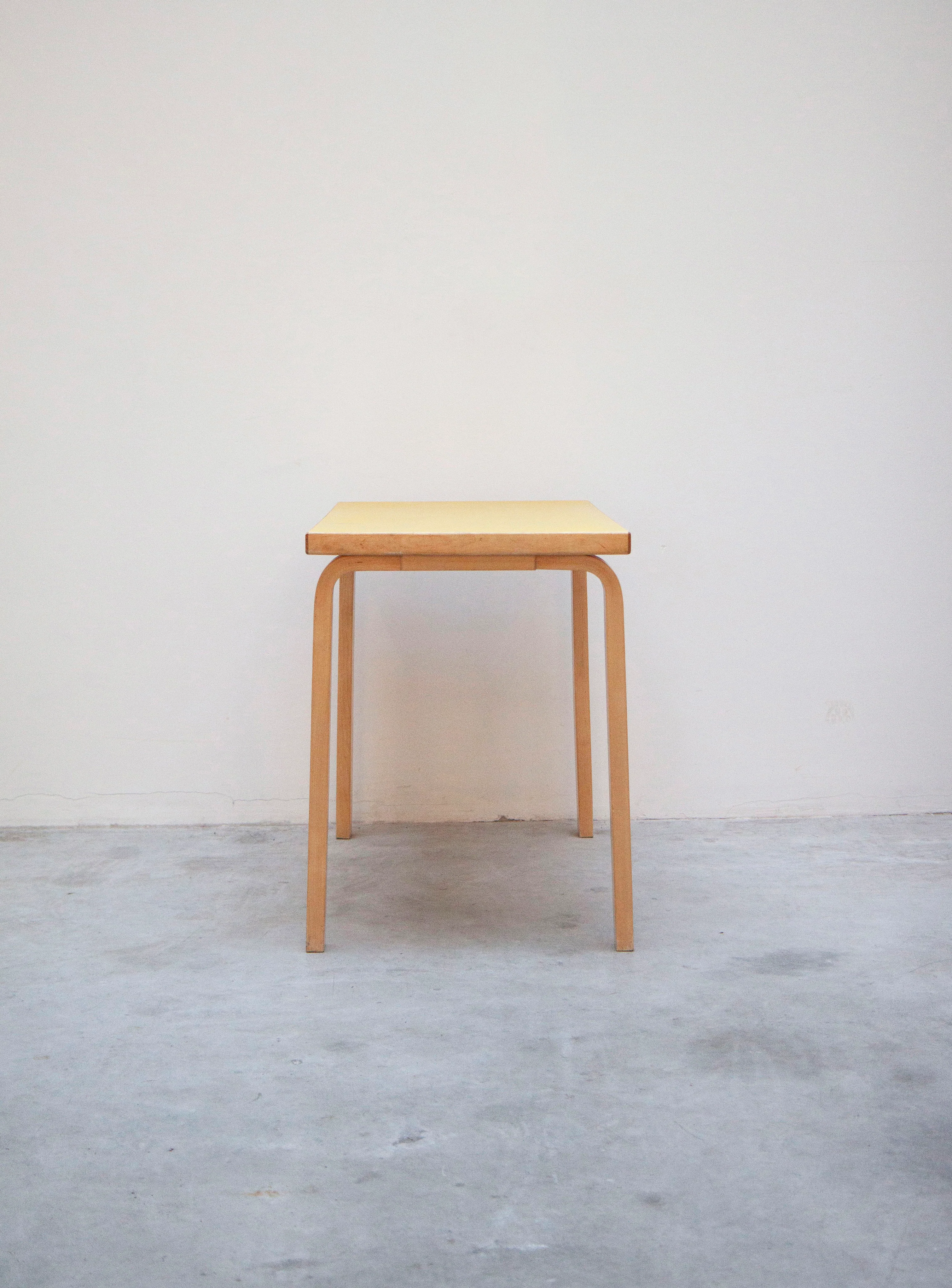 Artek Desk Dining Table by Alvar Aalto (Yellow) - Image 18