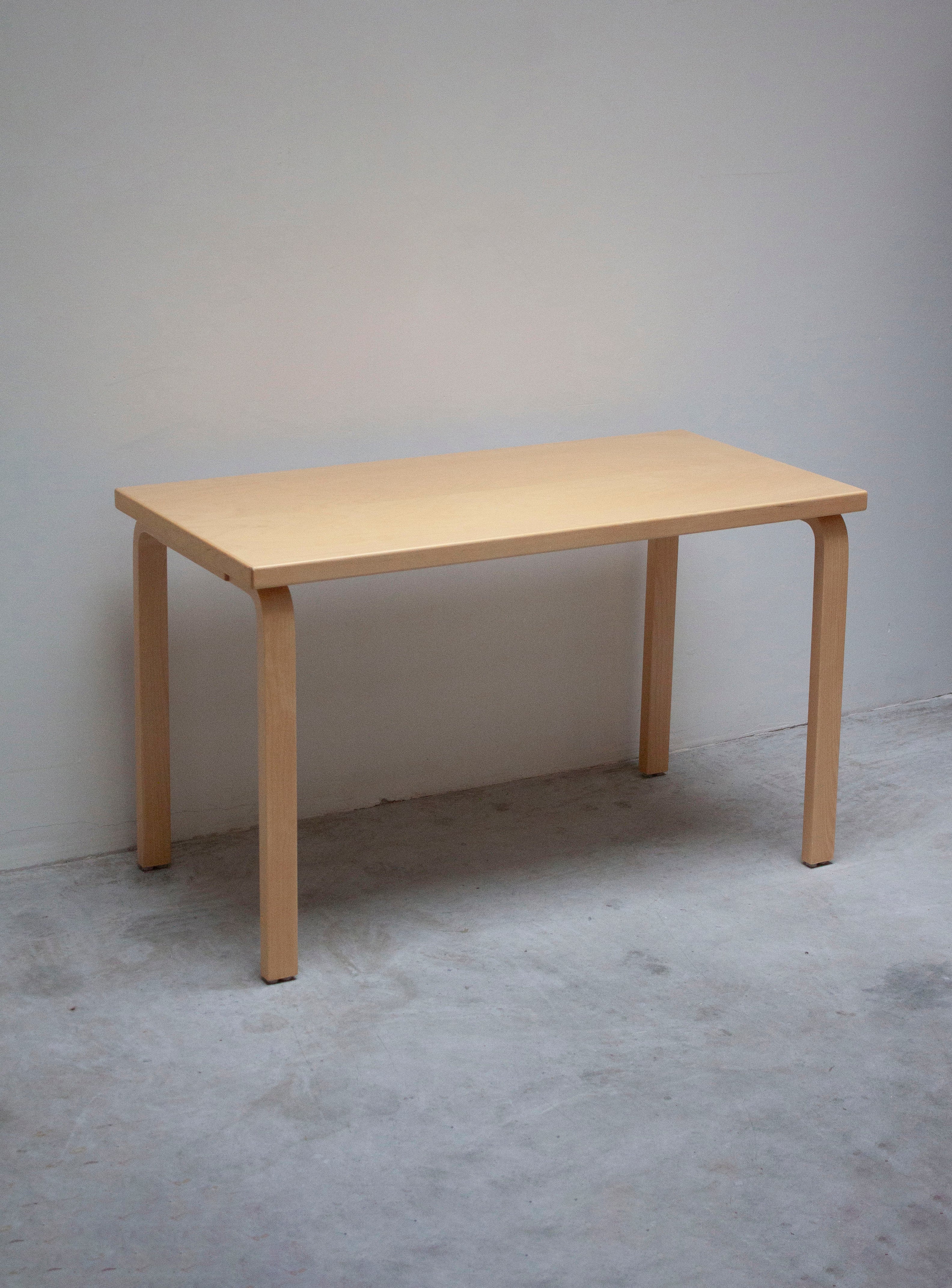 Artek 80A Dining Table or Desk by Alvar Aalto (Birch) - Image 10