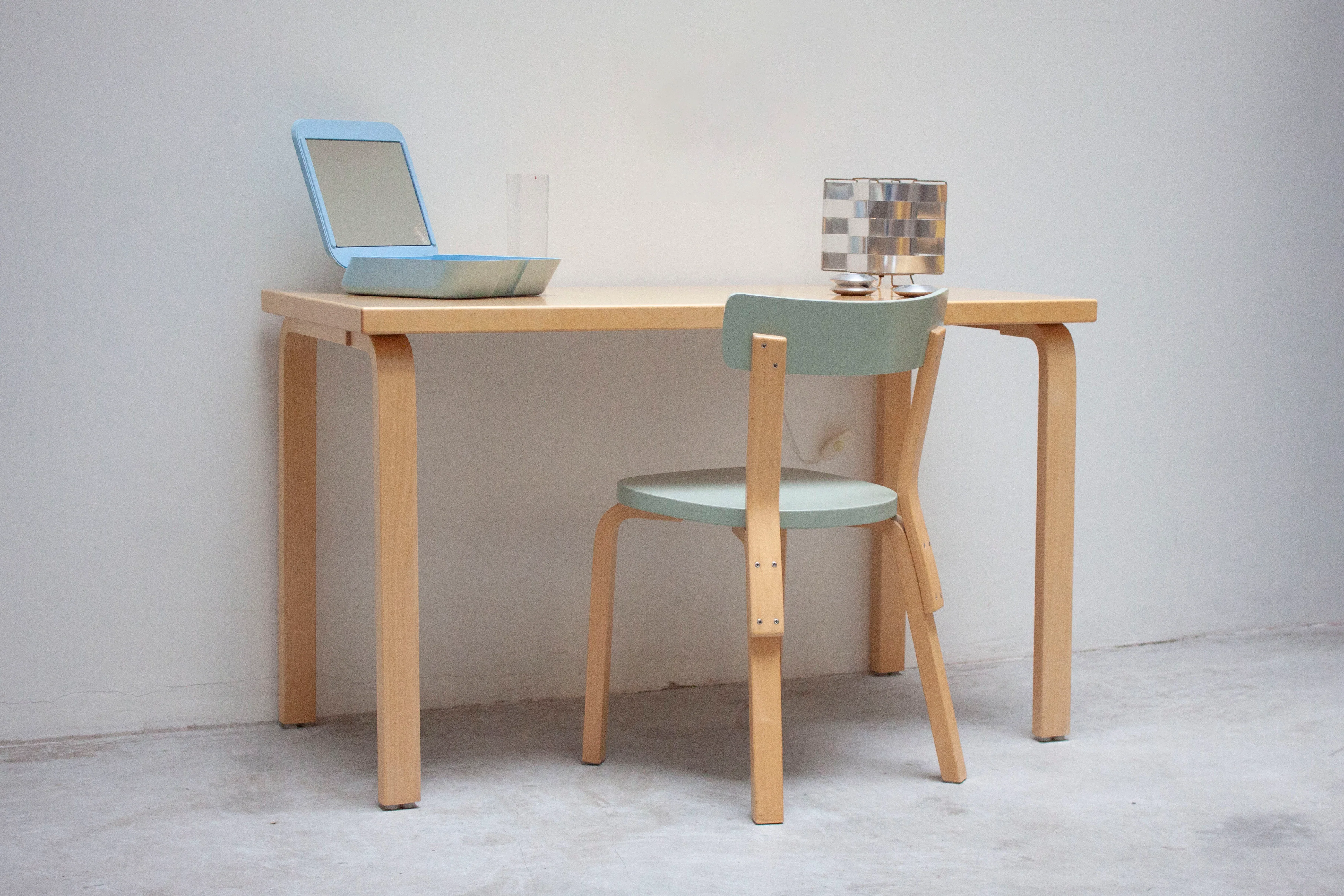 Artek 80A Dining Table or Desk by Alvar Aalto (Birch) - Image 3