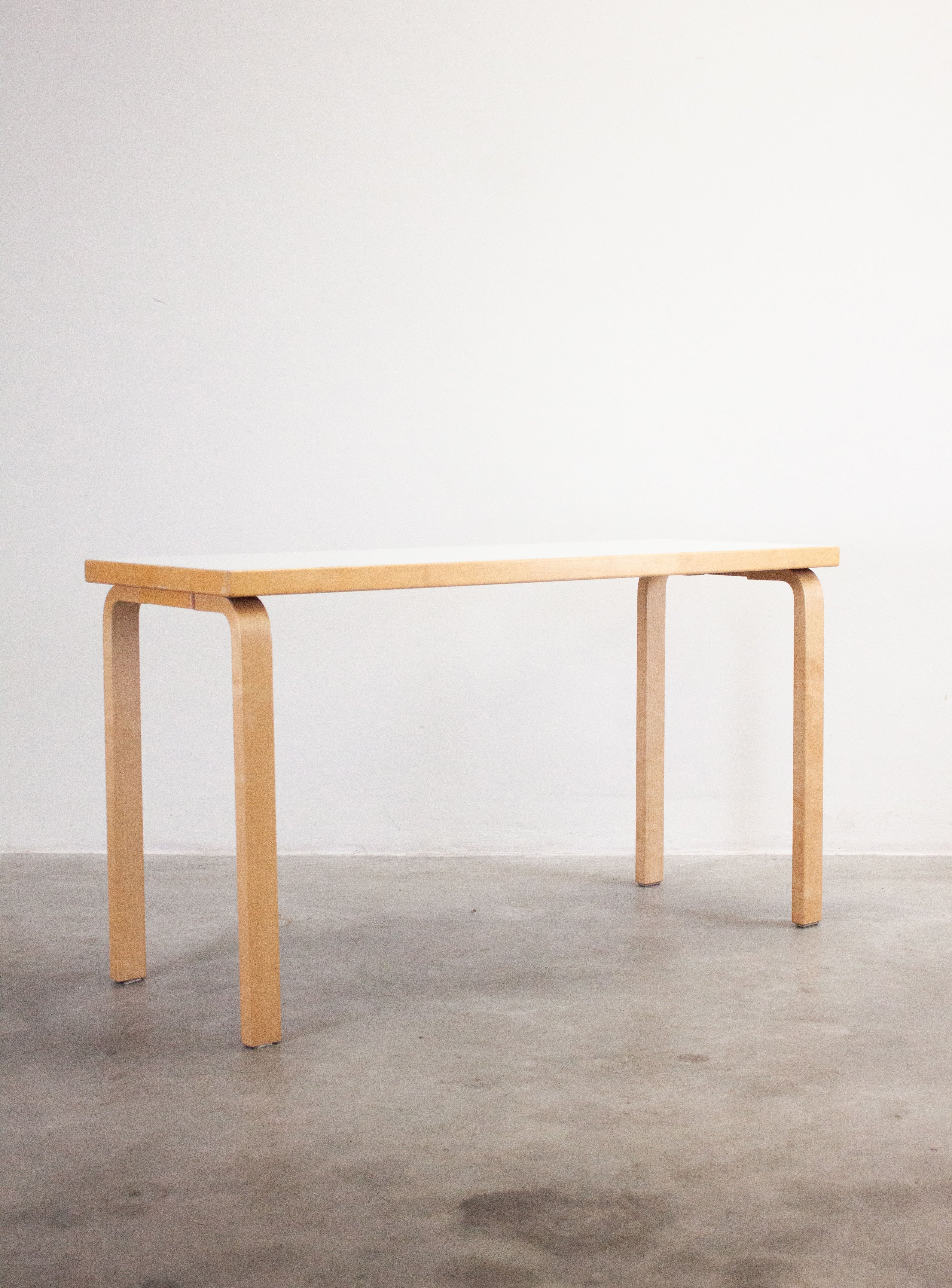 Artek Dining Table or Desk by Alvar Aalto (White) - Image 6