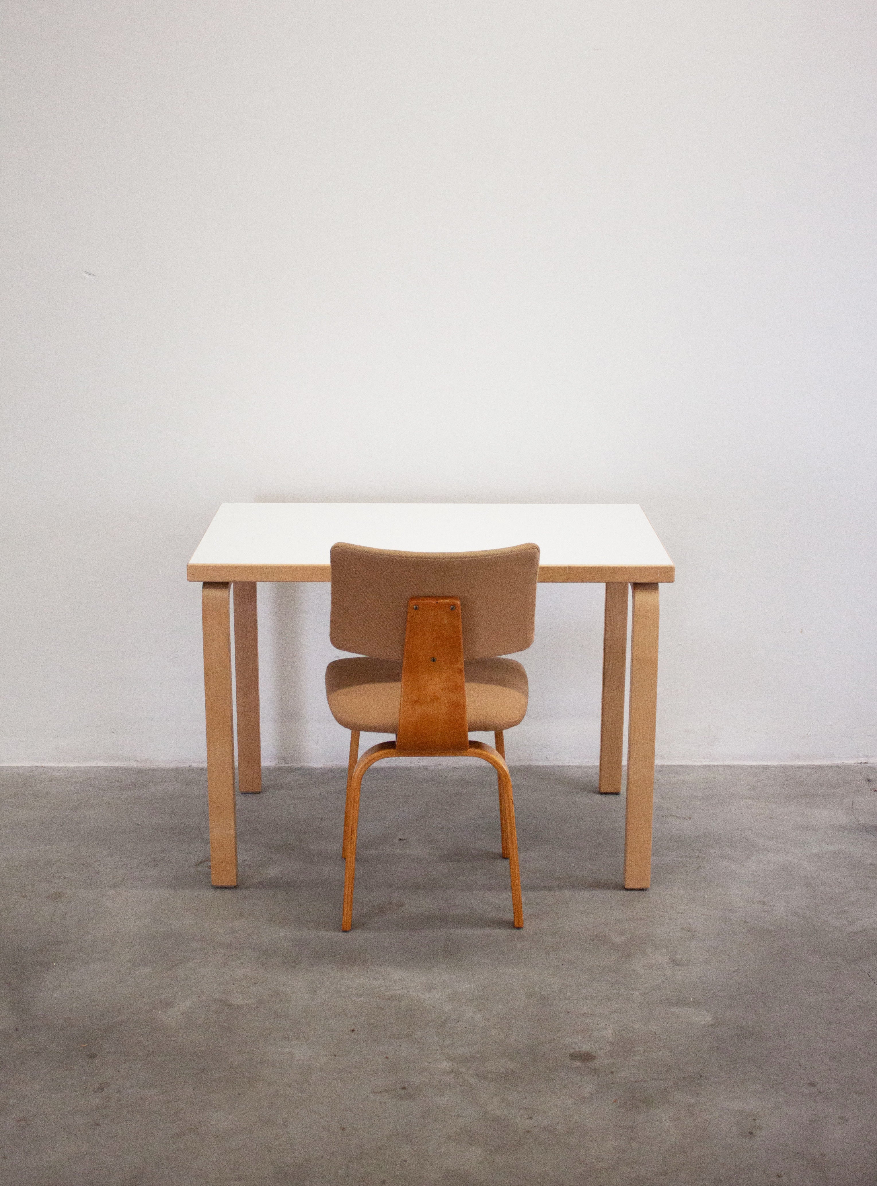 Artek Dining Table or Desk by Alvar Aalto (White) - Image 13