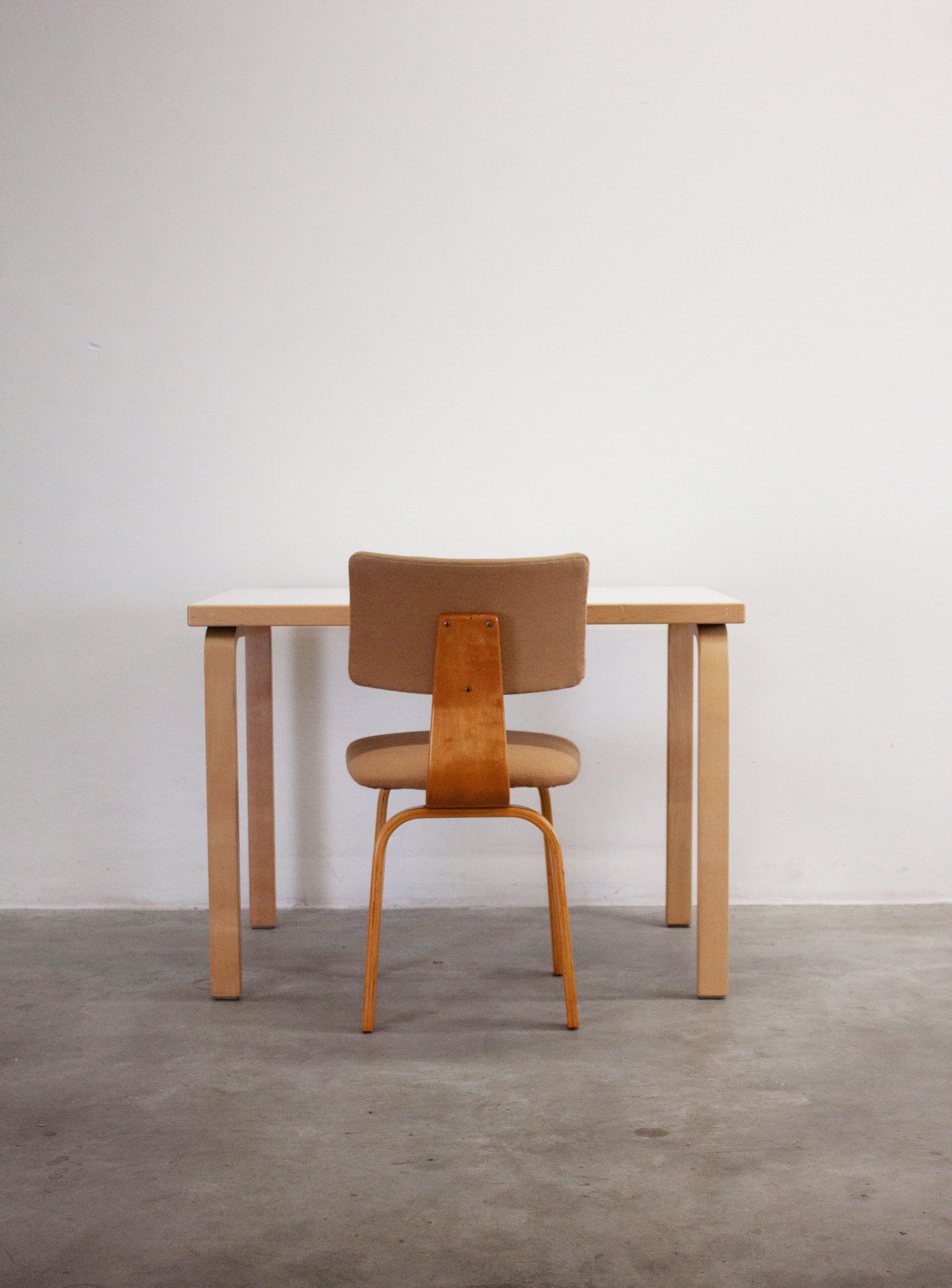 Artek Dining Table or Desk by Alvar Aalto (White) - Image 14