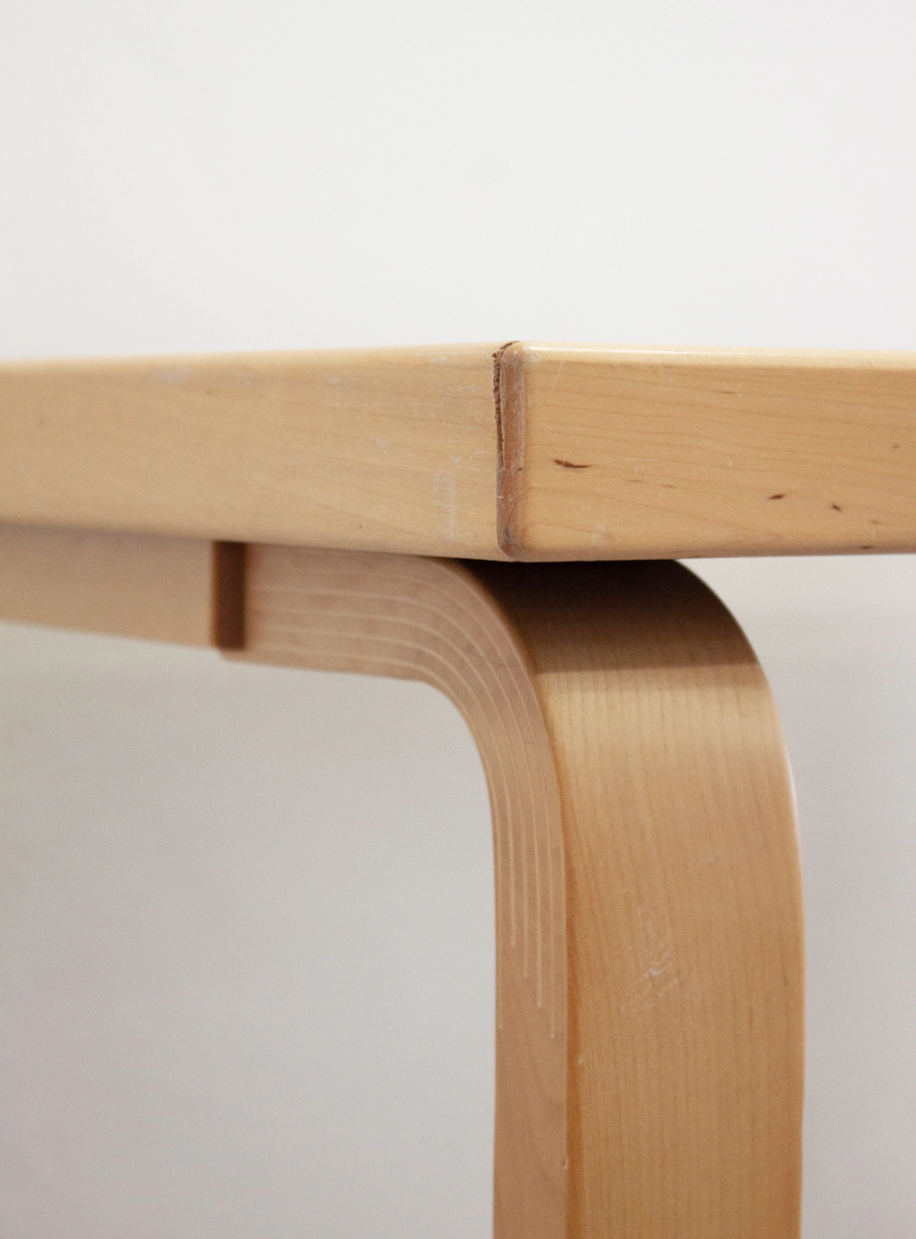Artek Dining Table or Desk by Alvar Aalto (White) - Image 7