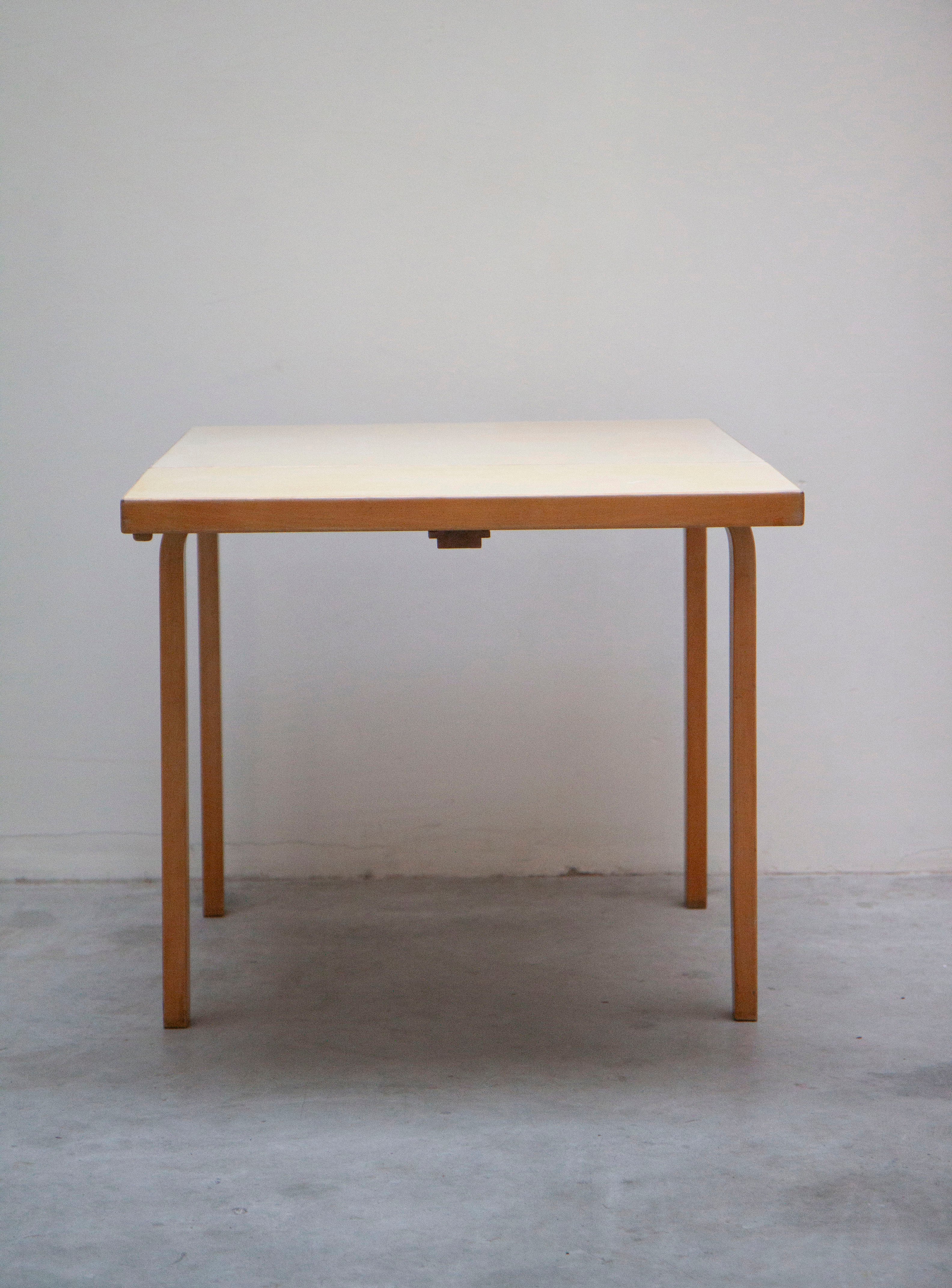 Artek DL81C Drop Leaf Table by Alvar Aalto (Butter) - Image 10