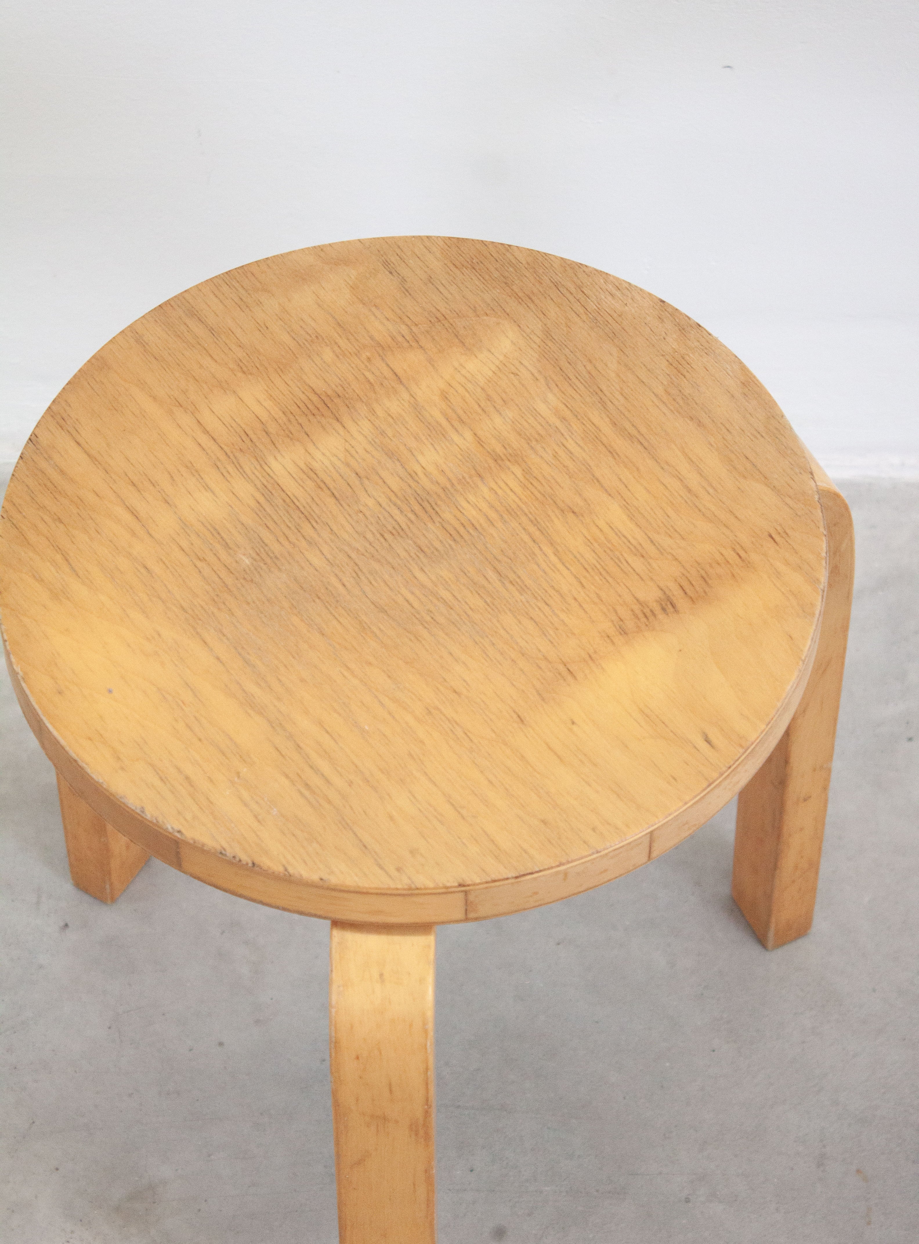 Artek Model 60 Stool by Alvar Aalto (Birch) - Image 12