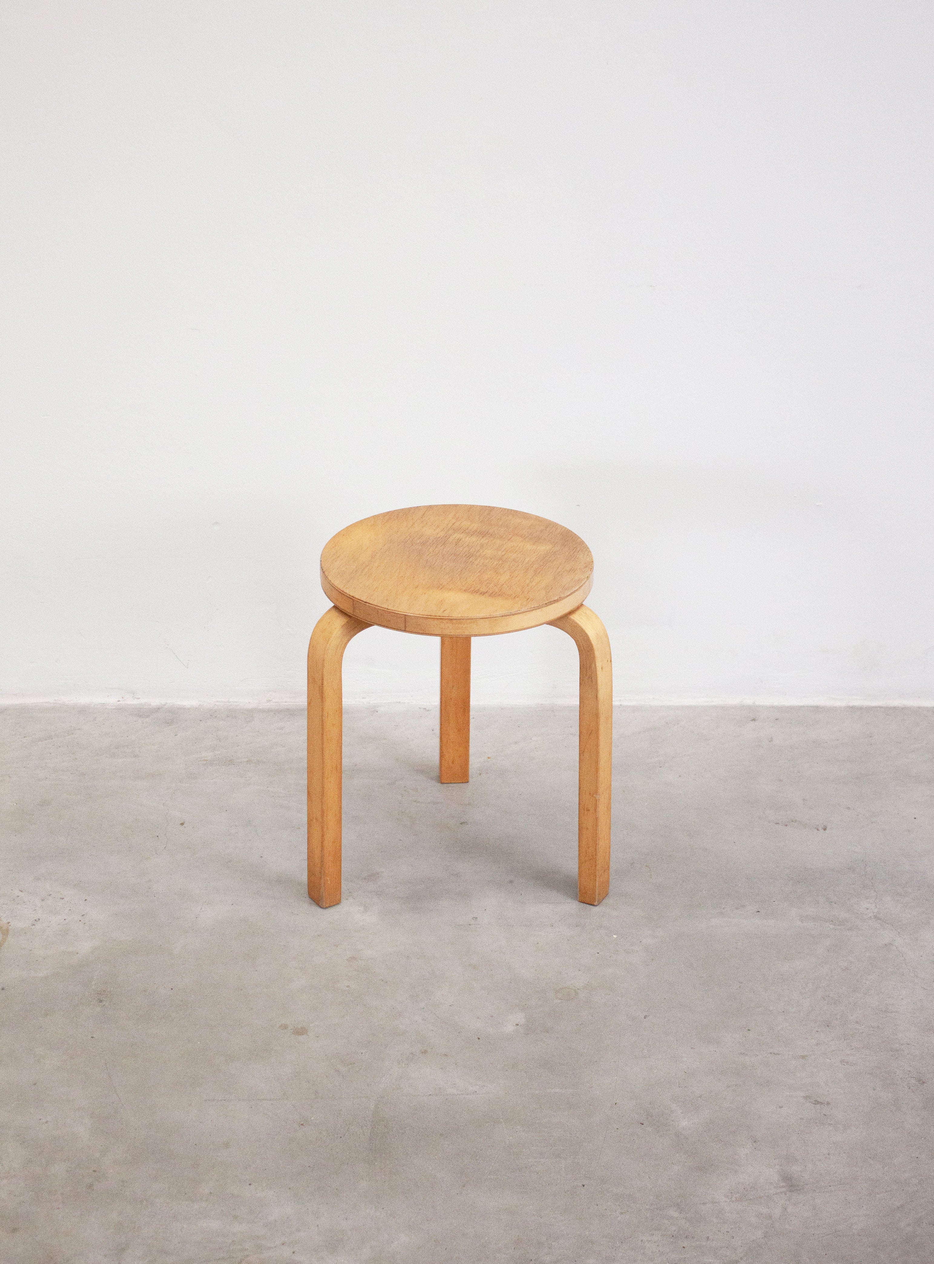 Artek Model 60 Stool by Alvar Aalto (Birch) - Image 15