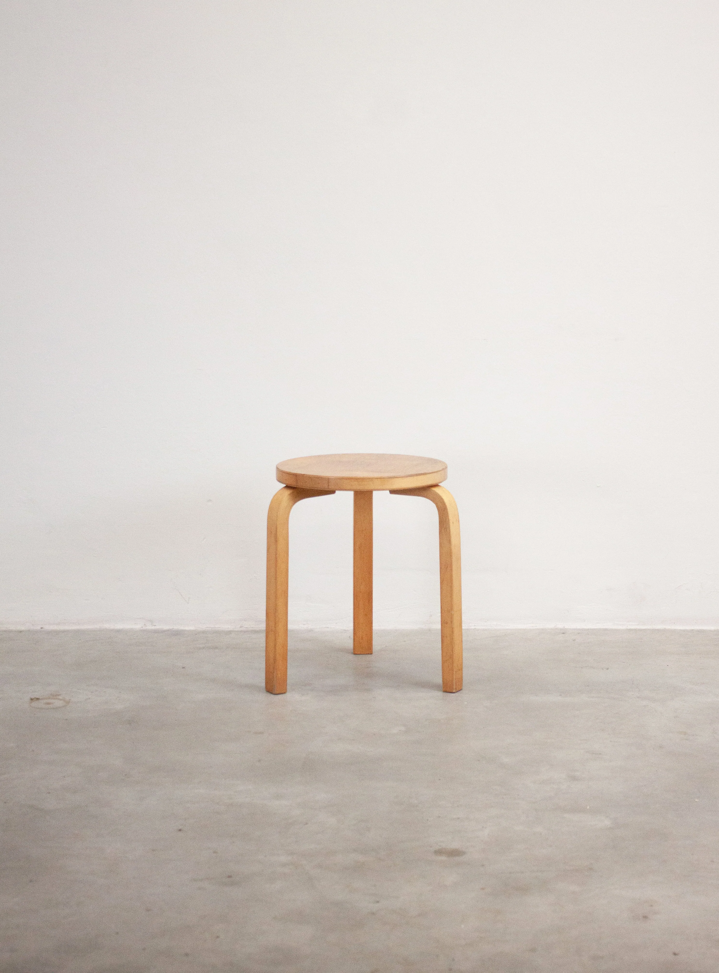 Artek Model 60 Stool by Alvar Aalto (Birch) - Image 18