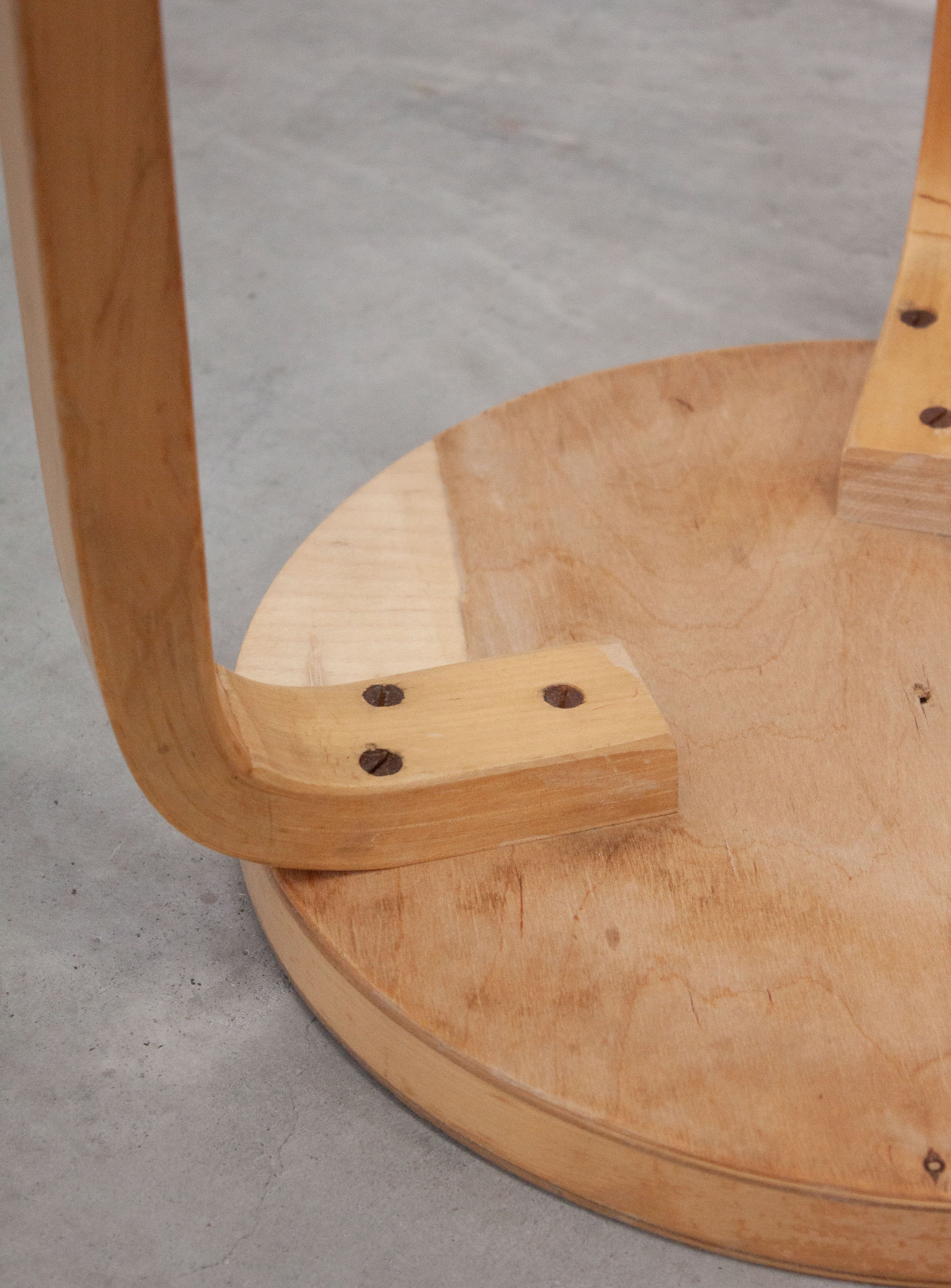Artek Model 60 Stool by Alvar Aalto (Birch) - Image 21