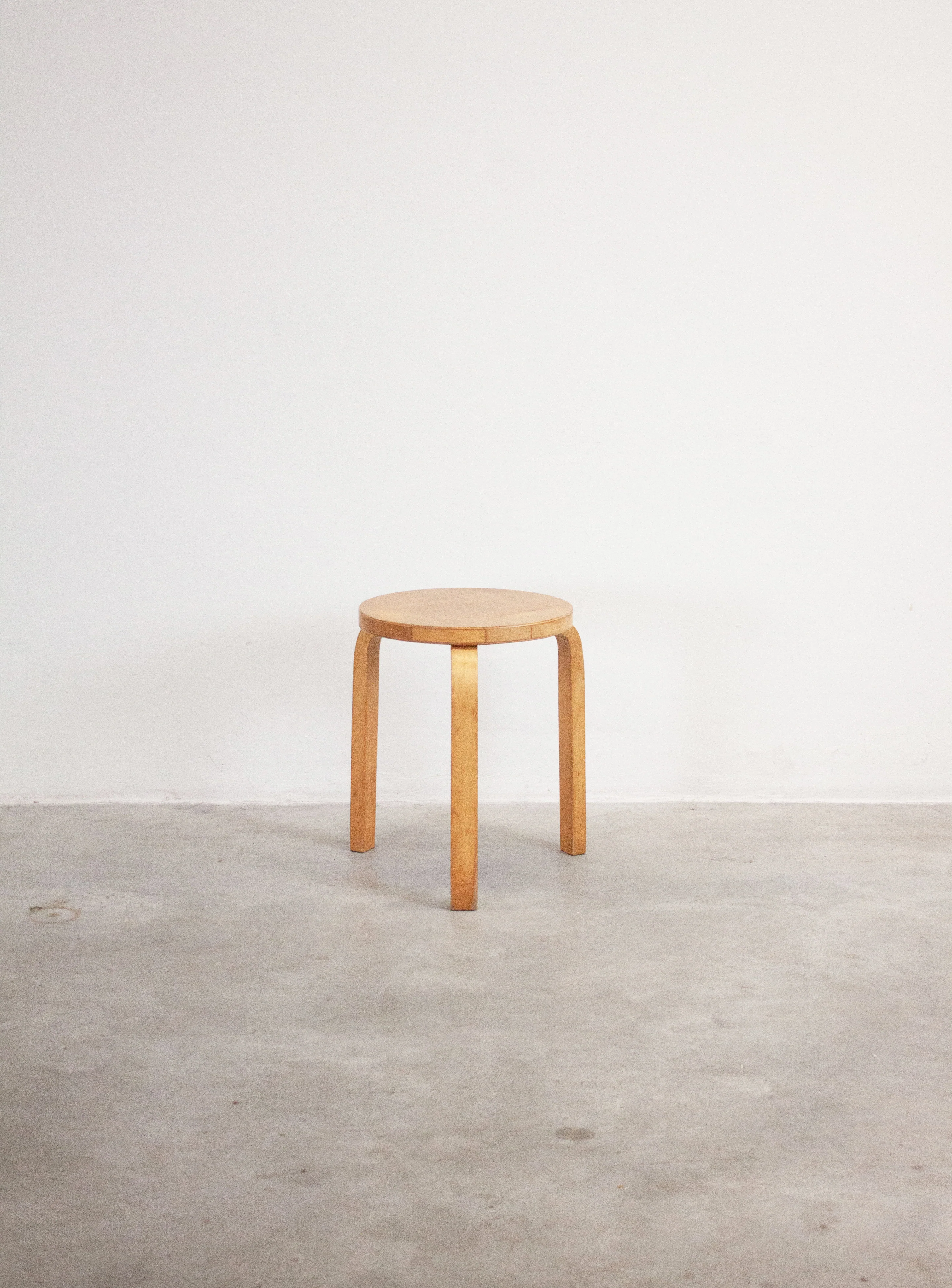 Artek Model 60 Stool by Alvar Aalto (Birch) - Image 5