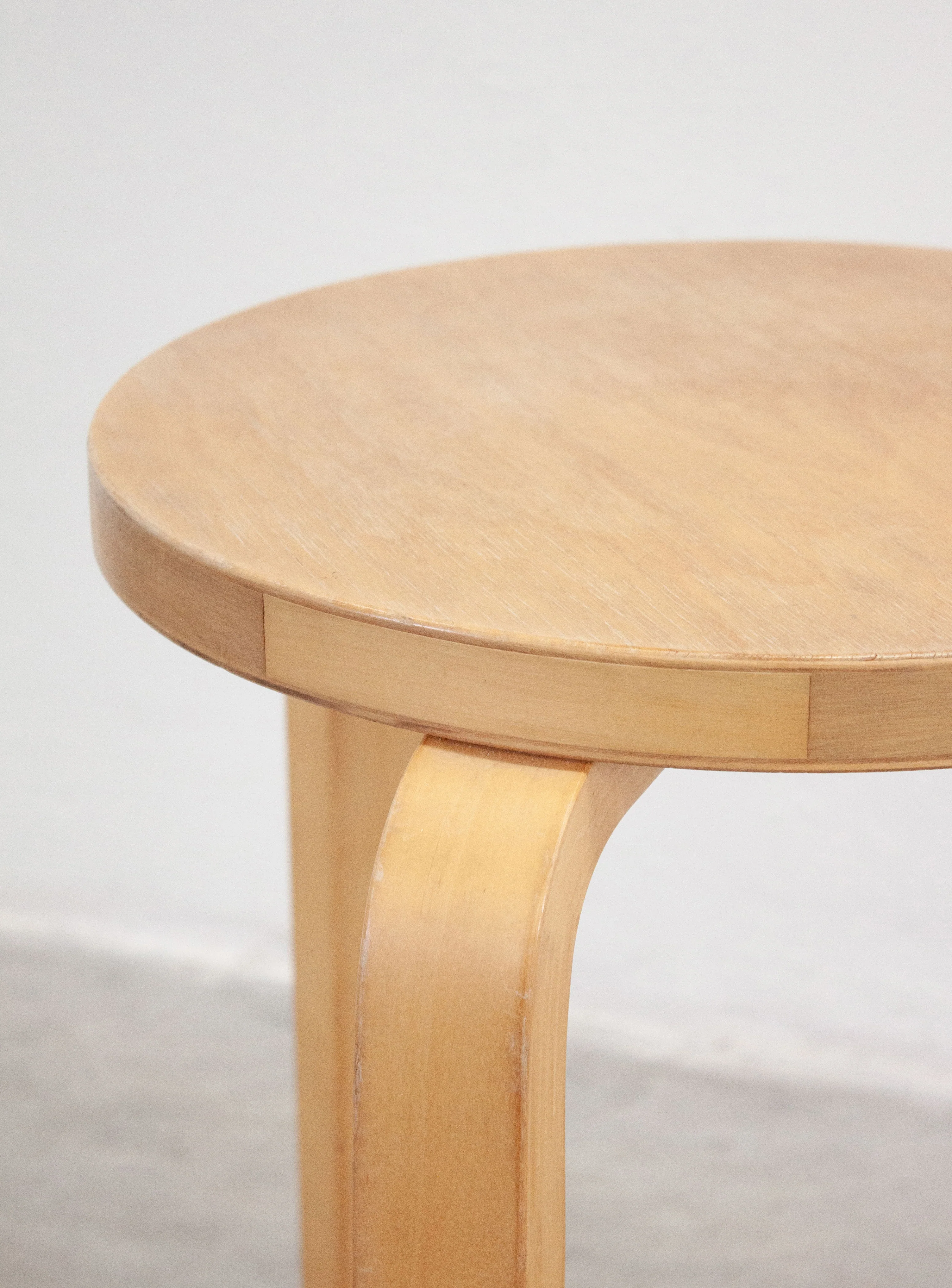 Artek Model 60 Stool by Alvar Aalto (Birch) - Image 9
