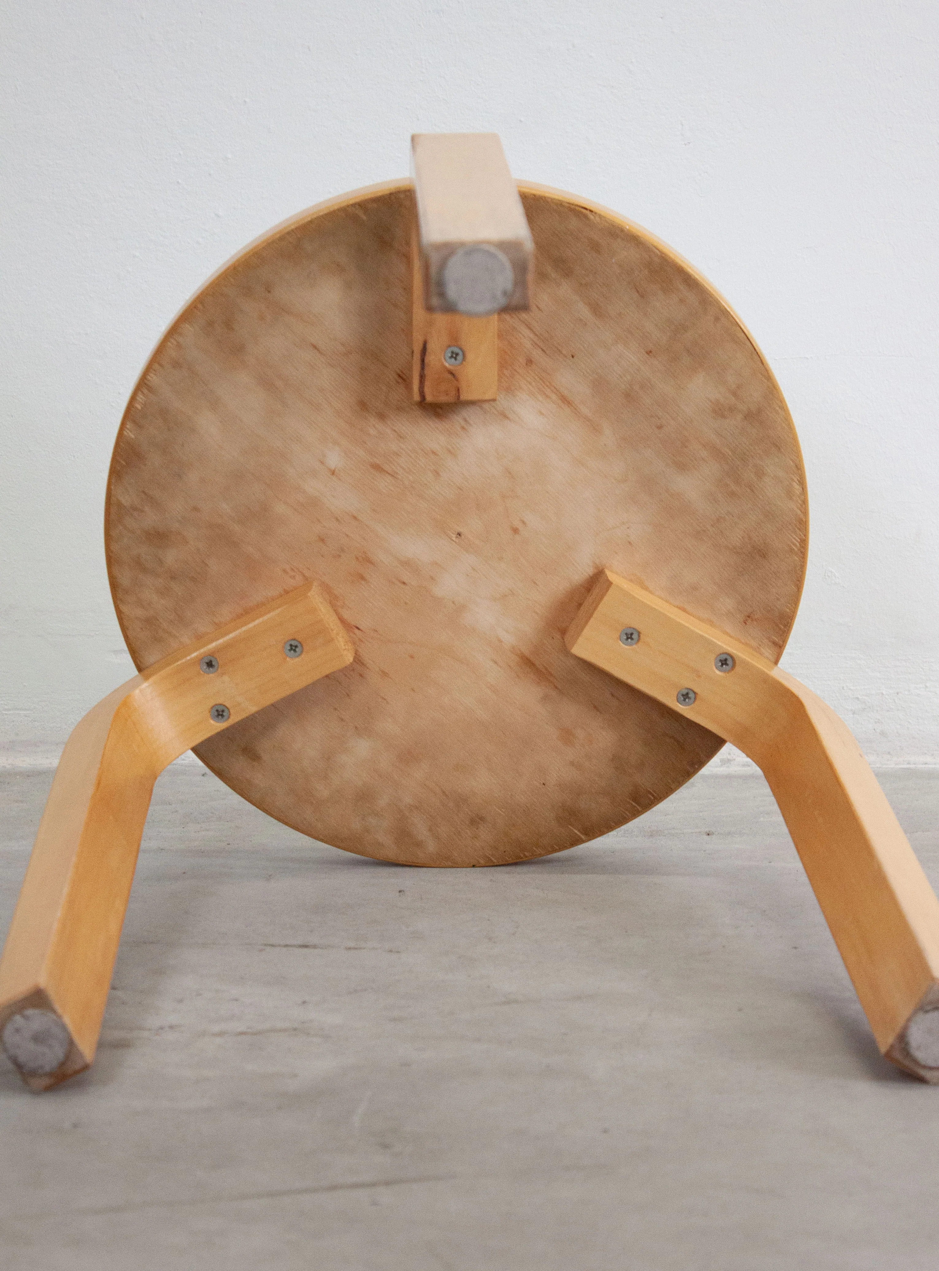 Artek Model 60 Stool by Alvar Aalto (White) - Image 12