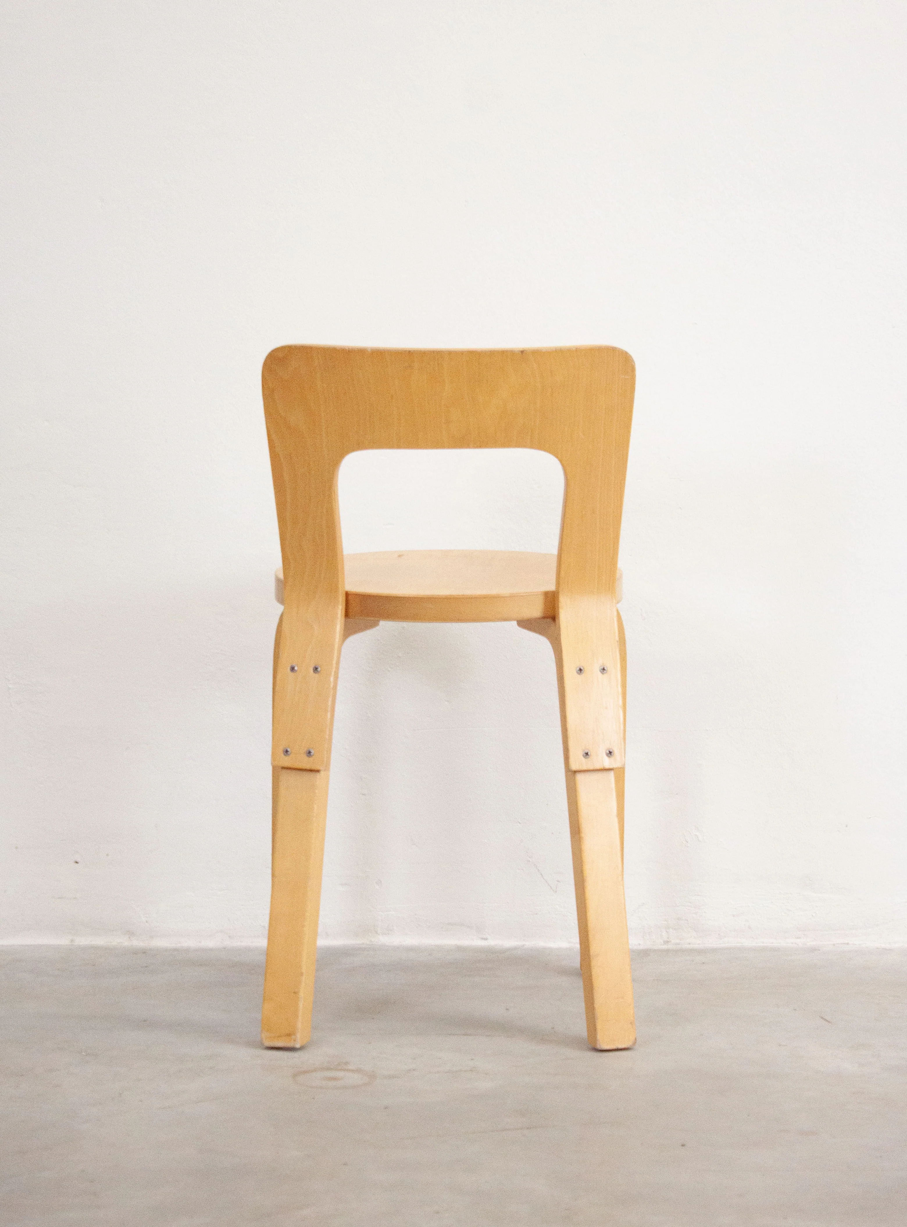 Artek Model 65 Chair by Alvar Aalto (Birch) - Image 15