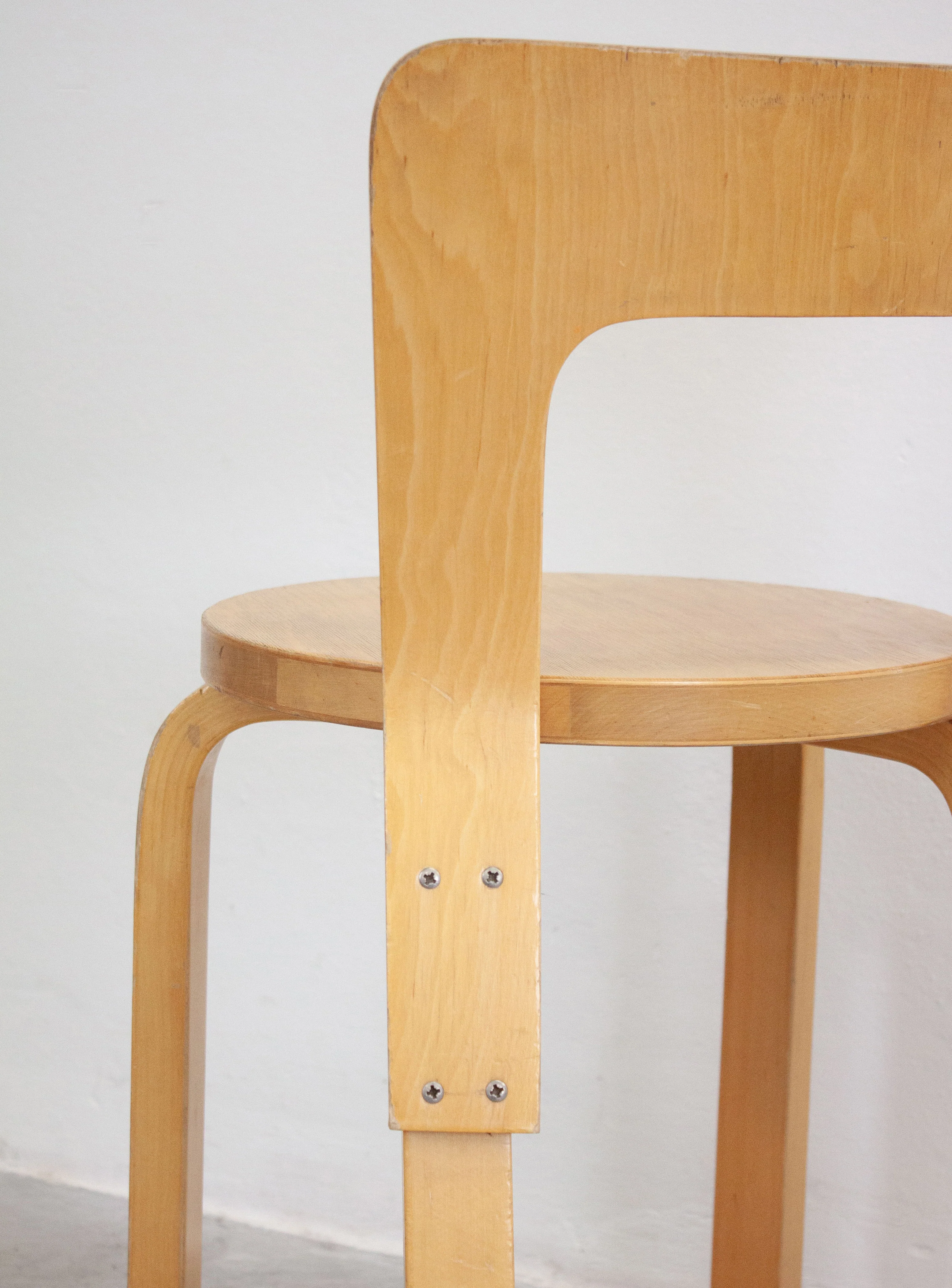 Artek Model 65 Chair by Alvar Aalto (Birch) - Image 20