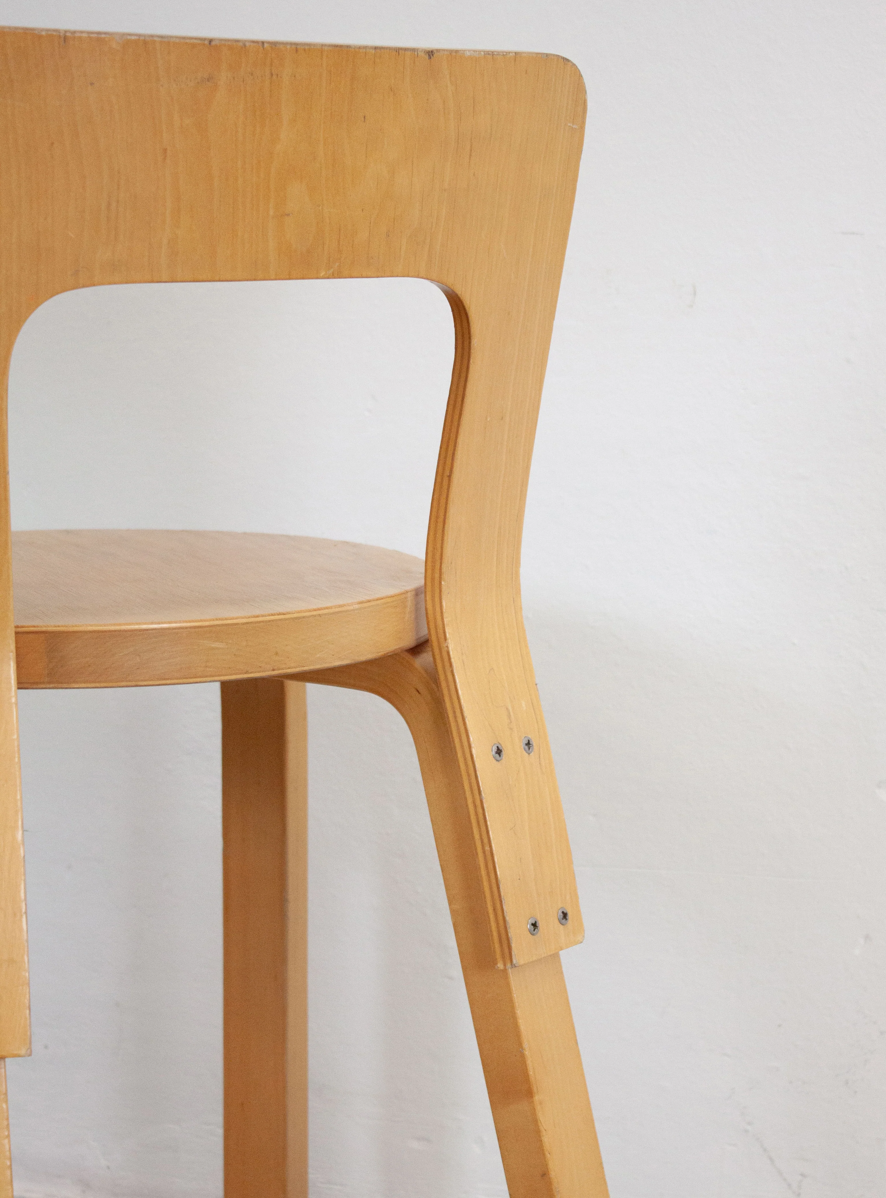 Artek Model 65 Chair by Alvar Aalto (Birch) - Image 21