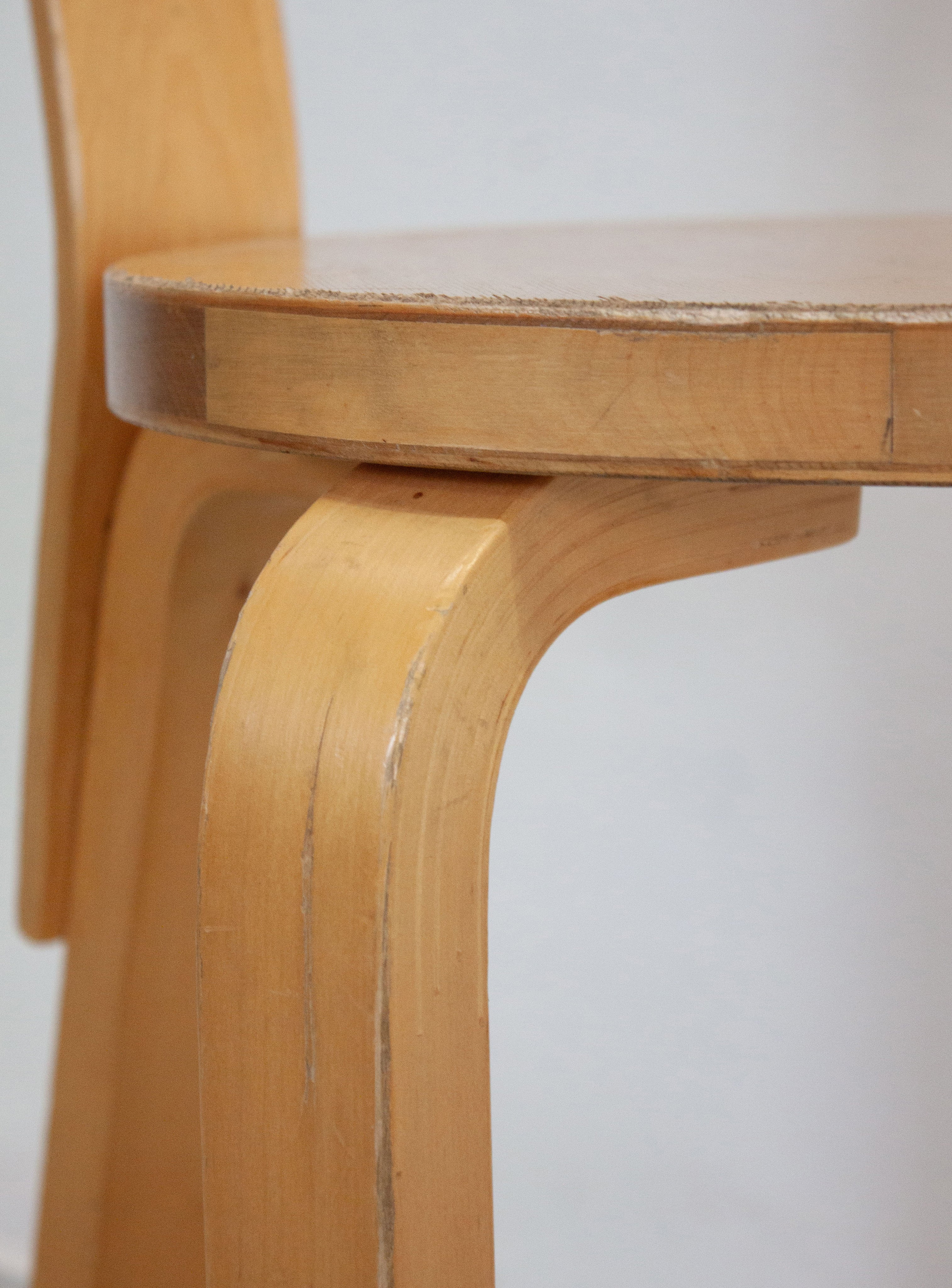 Artek Model 65 Chair by Alvar Aalto (Birch) - Image 24