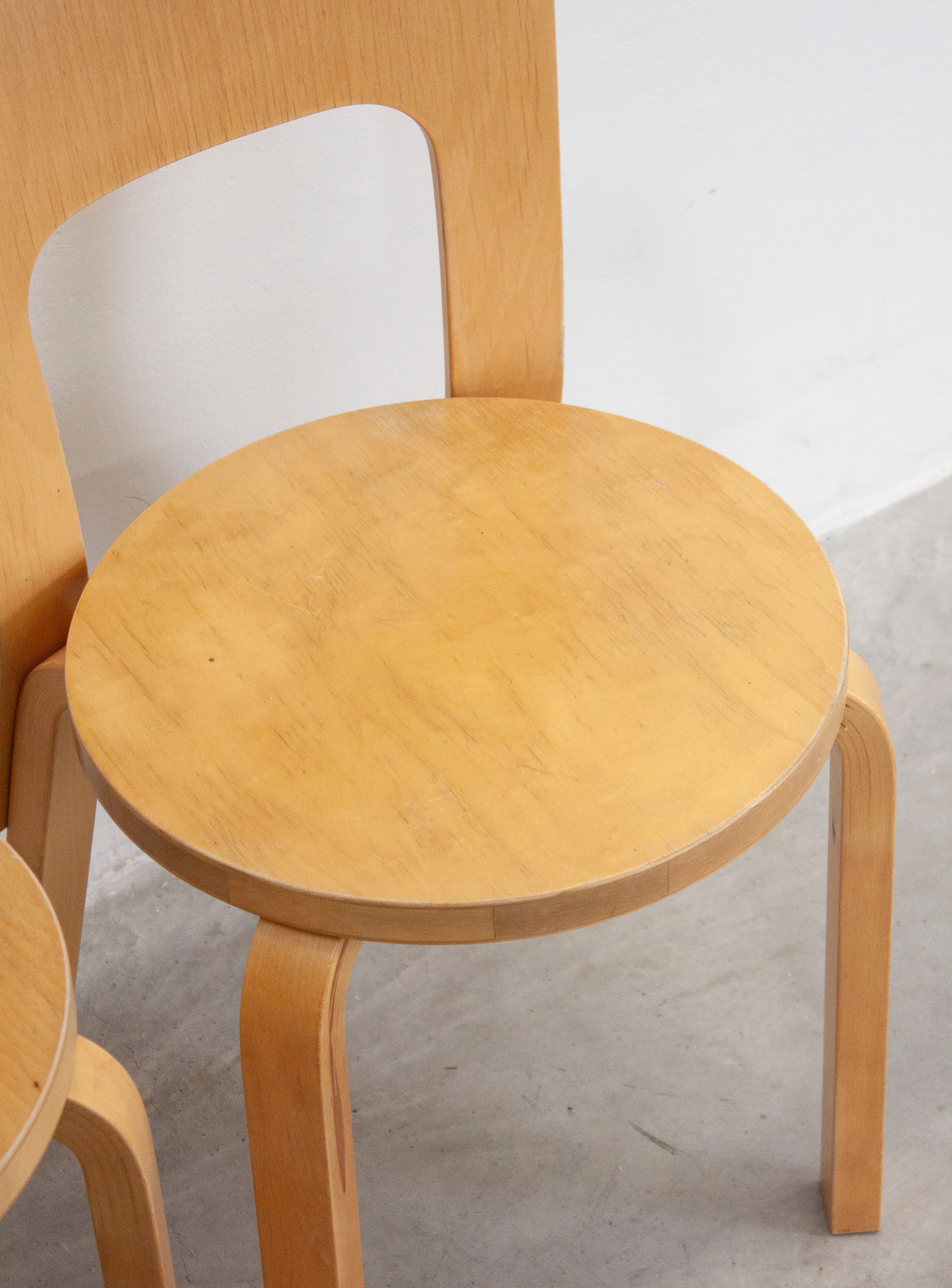 Artek Model 66 Chair by Alvar Aalto - Image 10