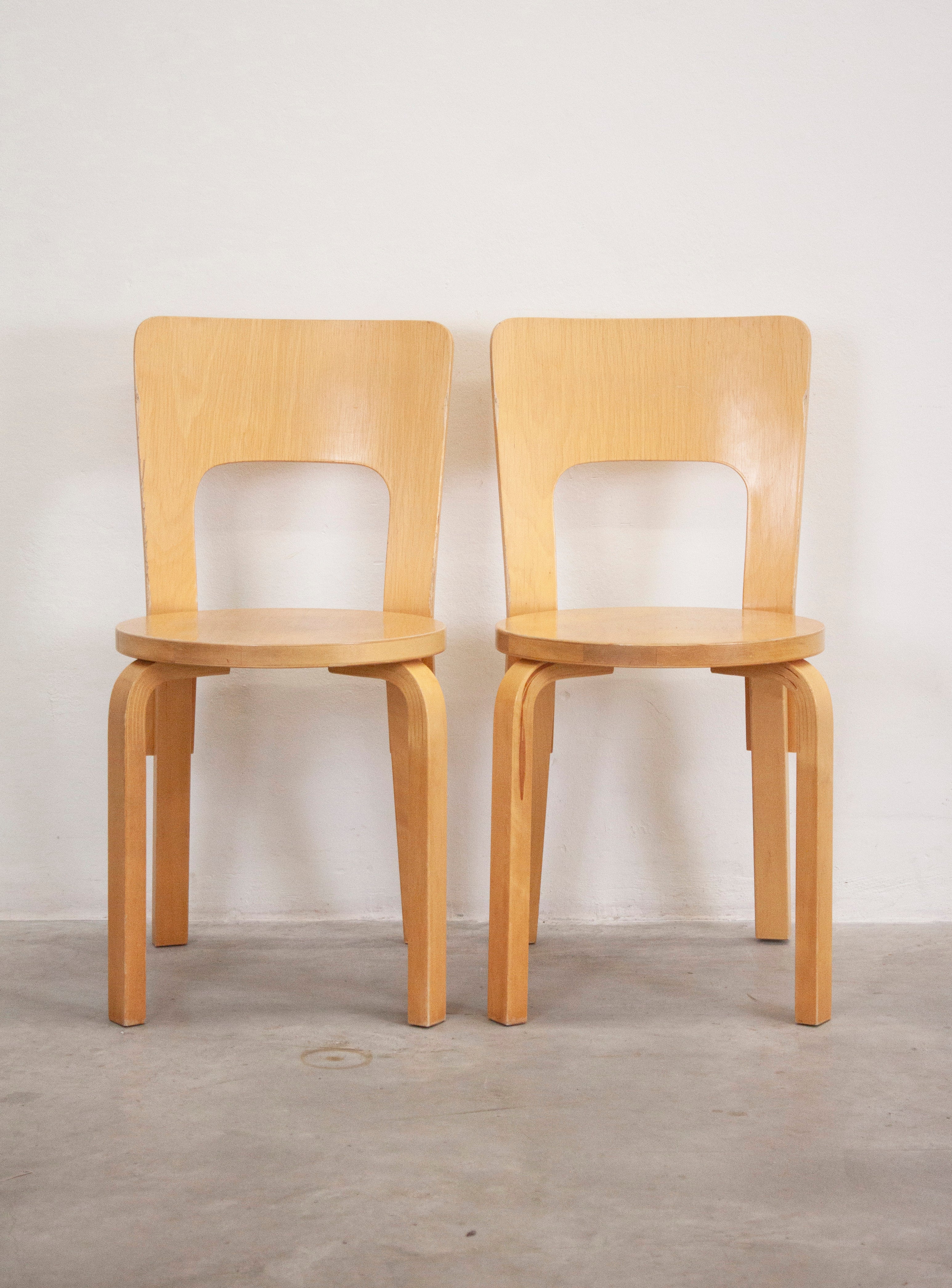 Artek Model 66 Chair by Alvar Aalto - Image 3