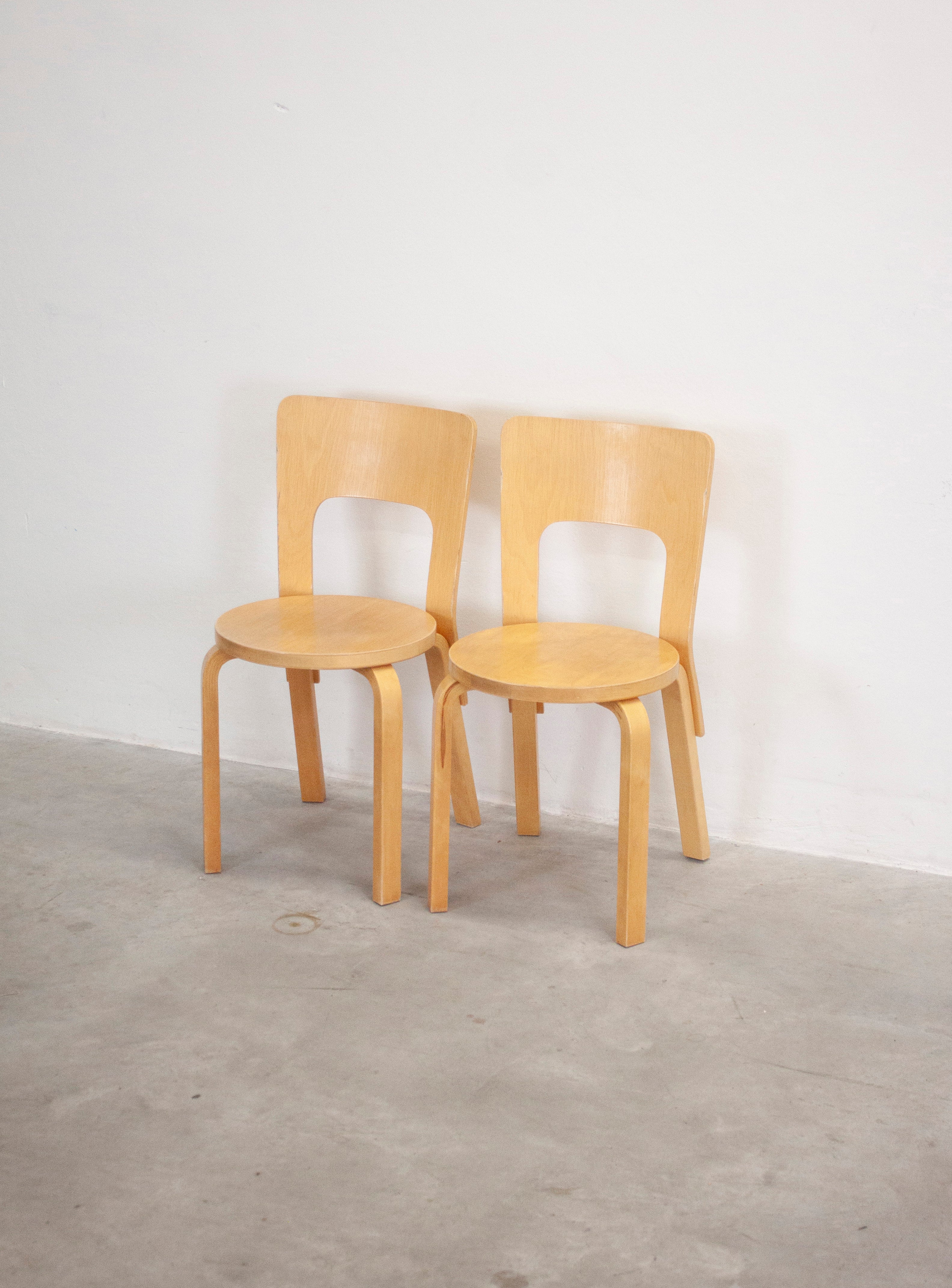 Artek Model 66 Chair by Alvar Aalto - Image 4